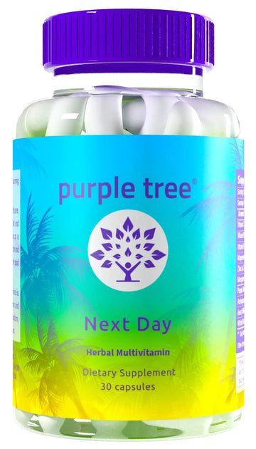 purple tree Next Day – Post-Drink Morning Wellness Supplement for Balance, Restore & Replenishment | Ashwagandha KSM-66, Milk Thistle, Ginger purple tree uk supplements