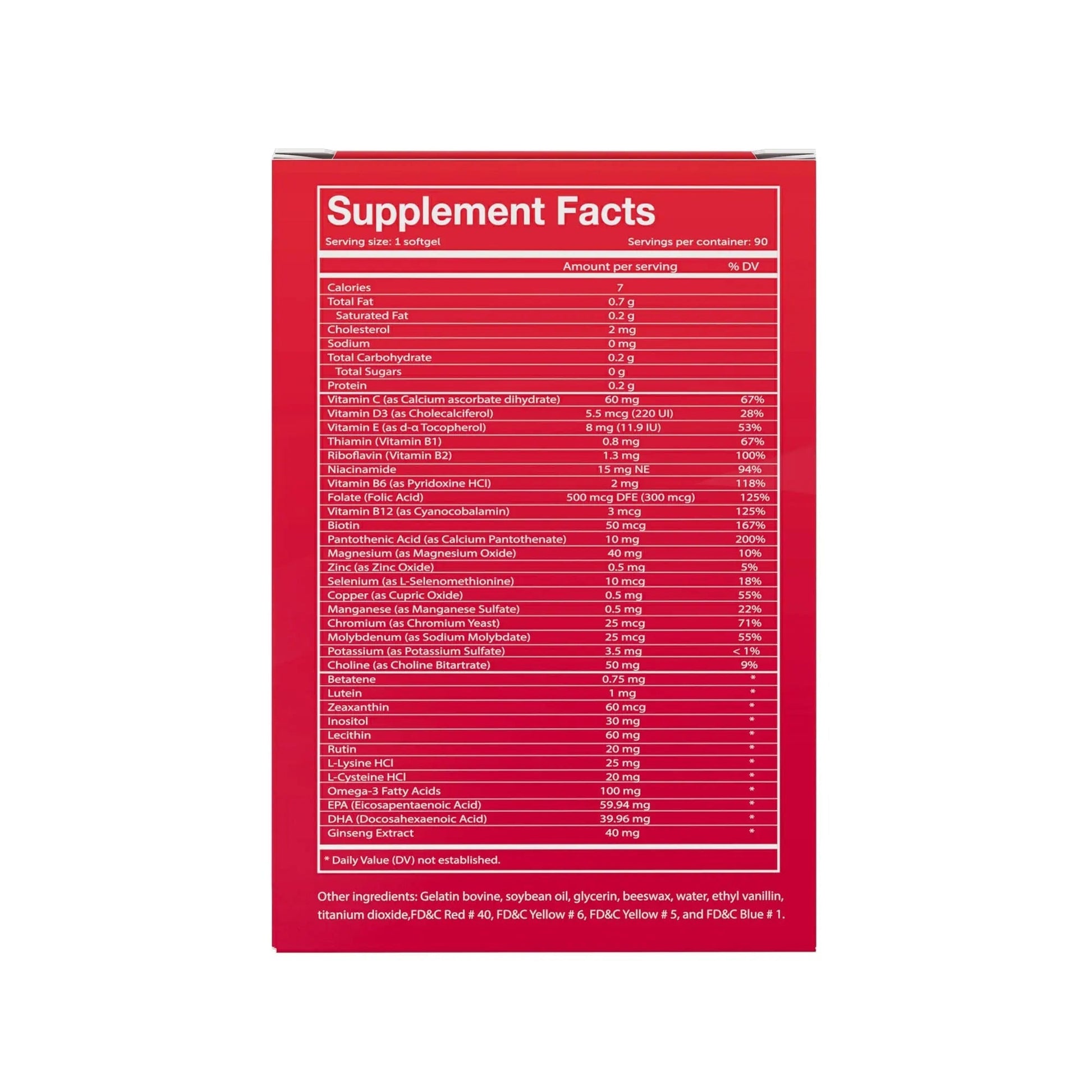 Vivioptal Active, 90 Softgels (1 Year Supply), Ginseng & Omega 3, Multivitamin & Multimineral, Gluten Free, German Formula Vivioptal Vitamins uk supplements