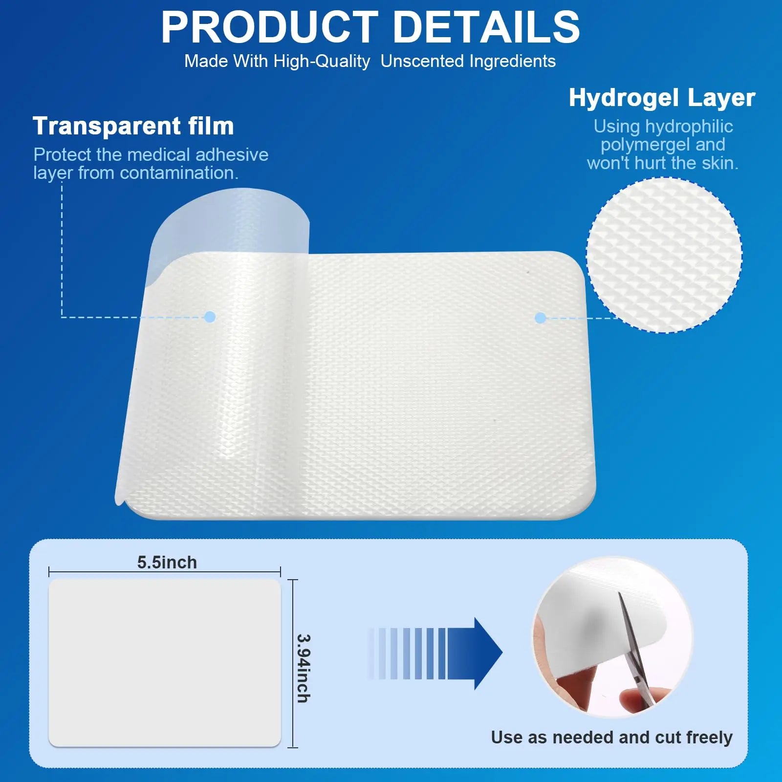 AROSLU Pain Relief Patches Lidocaine 4% ICY Patch Relieving Patch-12 Hour Acting Pain Patches-Muscle and Joint Pain Relief |Targets Neck,Back,Shoulders Pain relief-20patches AROSLU uk supplements