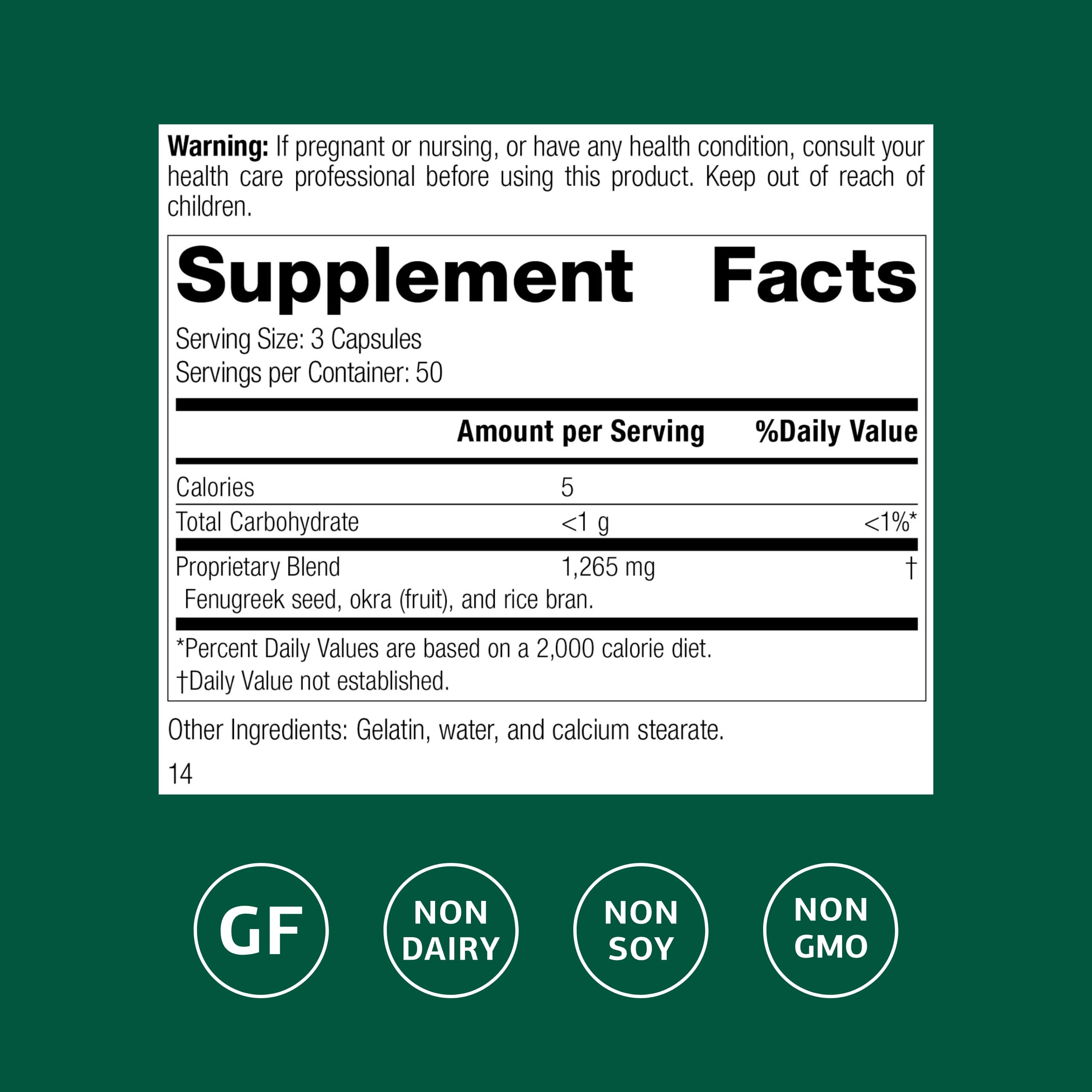 Standard Process Fen-Gre - Supports Respiratory Support & Healthy Metabolism - Aids Healthy Levels of Mucus & Phlegm - Supports Lung Health & Bronchial Tubes - Gluten-Free & Non-Dairy - 150 Capsules Standard Process Inc. uk supplements