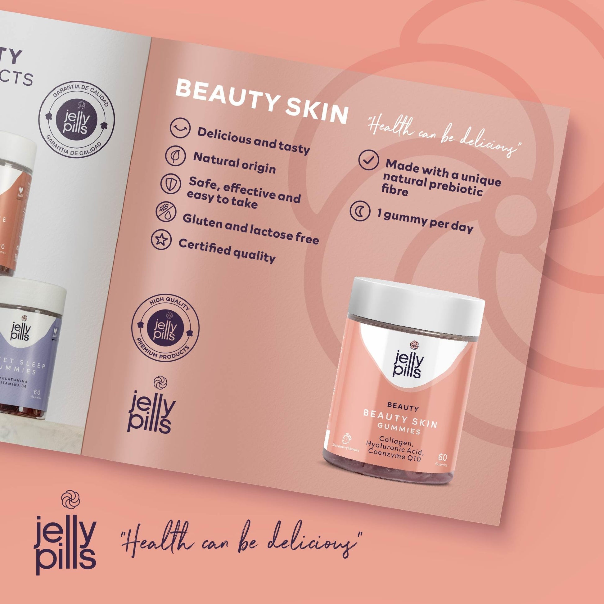 Jelly Pills® Hydrolyzed Collagen Gummies with Hyaluronic Acid and Coenzyme Q10 Jelly Pills uk supplements