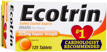Ecotrin Regular Strength, 125 ct Ecotrin uk supplements