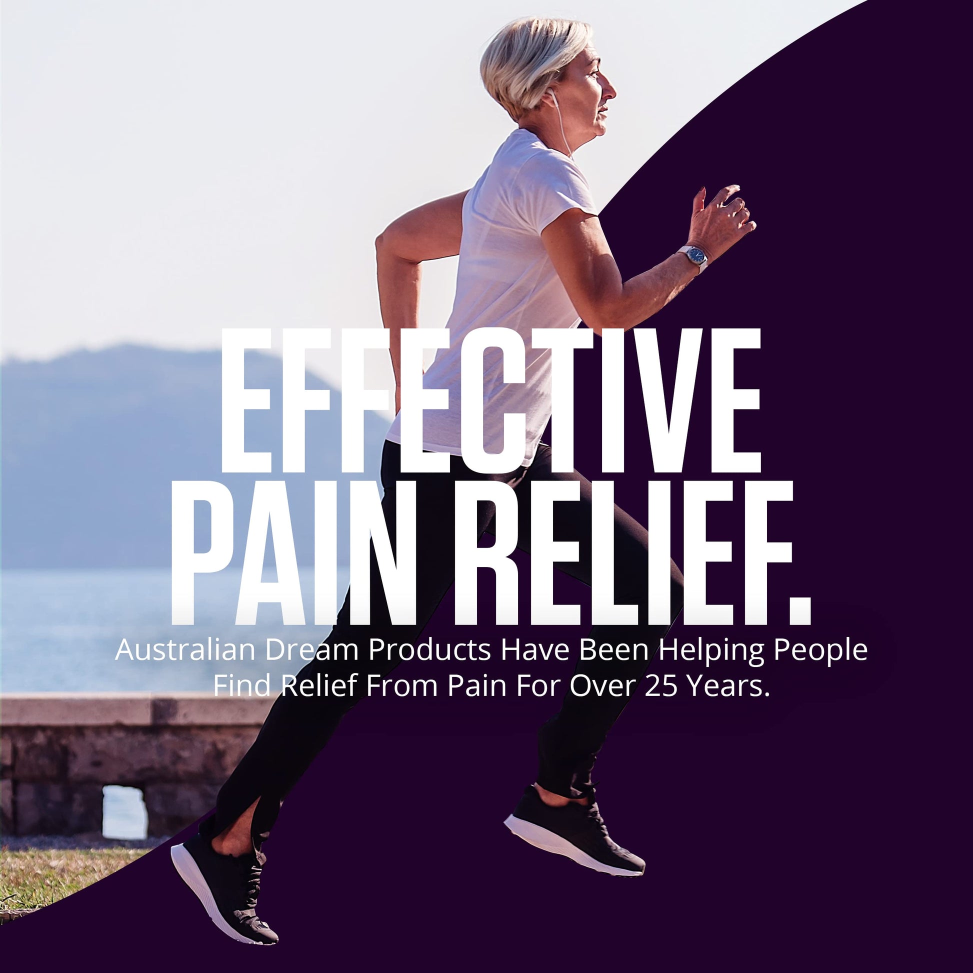 Australian Dream Back Pain Cream - Soothing, Non-Greasy Muscle Pain Relief Cream - Good for Neck, Back, Body, or Muscle Aches - 4 oz Jars (2 Pack) Australian Dream uk supplements