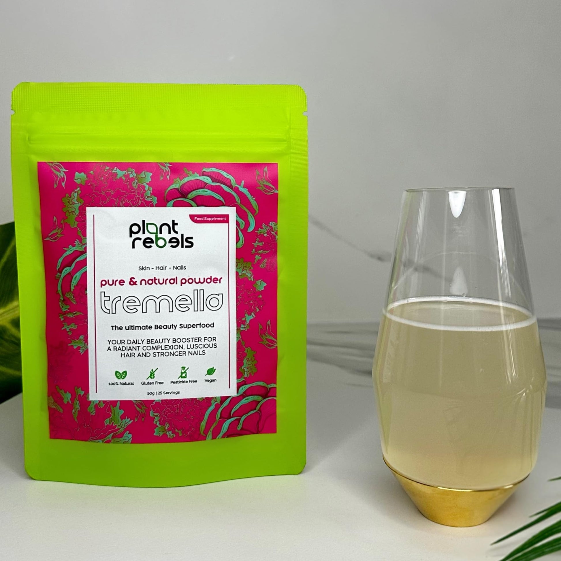 Plant Rebels Pure Tremella Mushroom Extract Powder | Vegan Collagen | Anti Aging Plant Rebels uk supplements