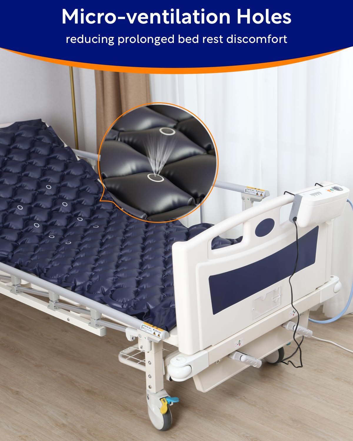 VOCIC Alternating Air Pressure Mattress Pad-with Micro Air Holes & Sleep Mode-Bed Sore VOCIC uk supplements