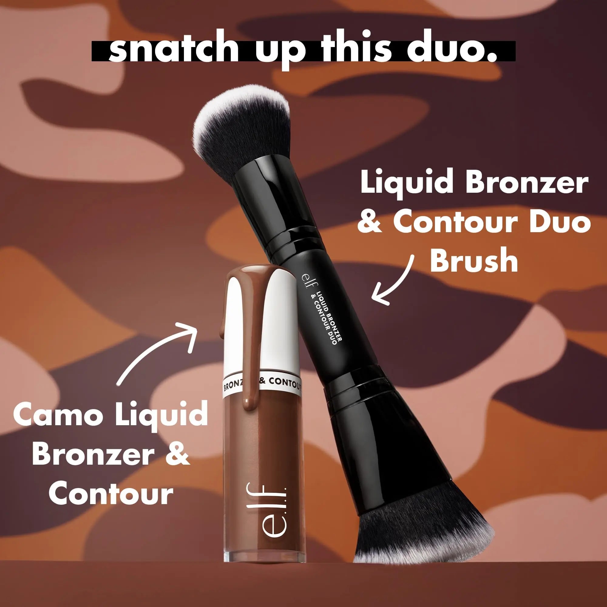 e.l.f. Camo Liquid Bronzer & Contour, Silky Highly Pigmented Formula, Creates a Long-Lasting Bronzed Glow & Natural Look, Vegan & Cruelty-Free, 2 Fair/Light e.l.f. uk supplements