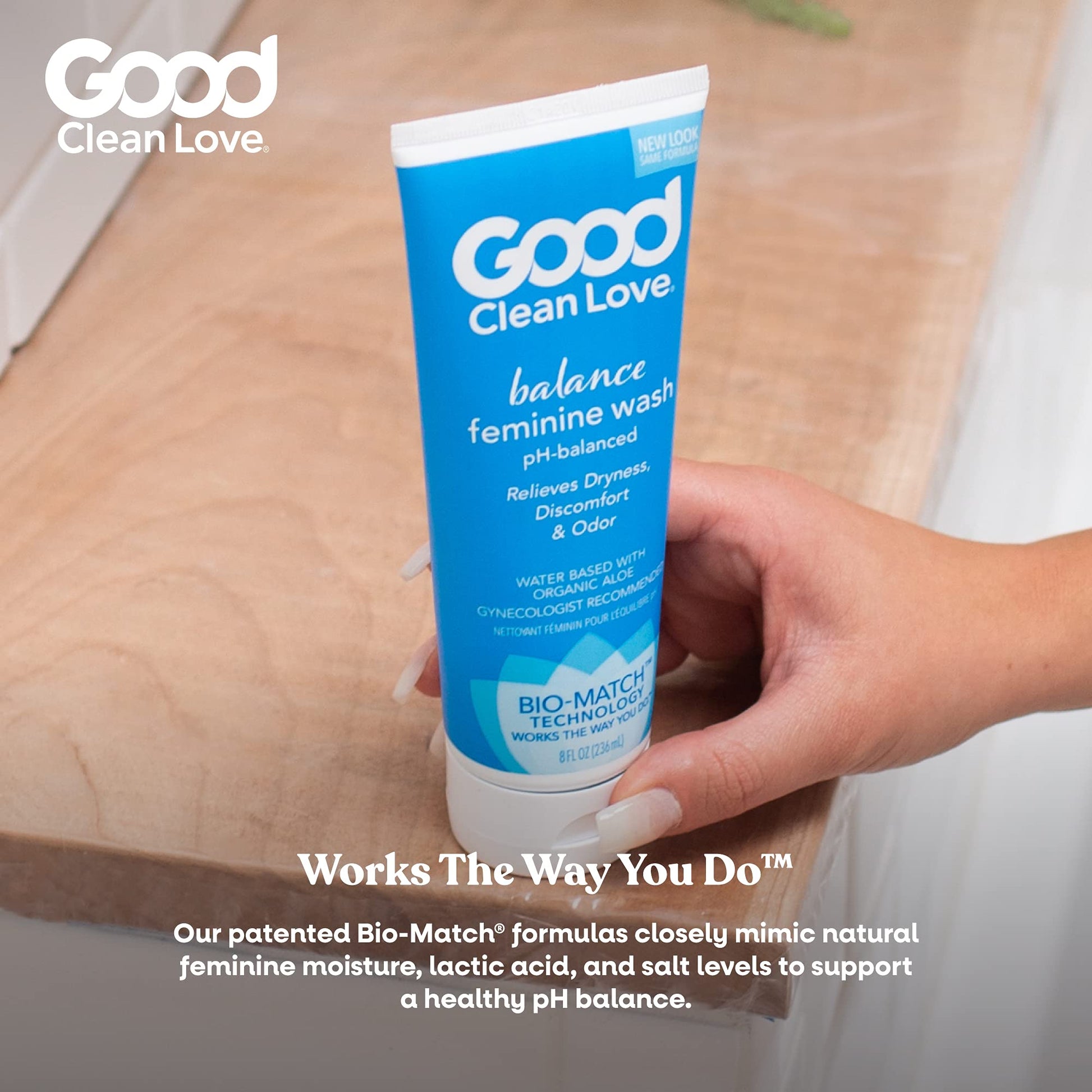 Good Clean Love Balance Moisturizing Wash, pH-Balanced Vaginal Soap for Women Good Clean Love uk supplements