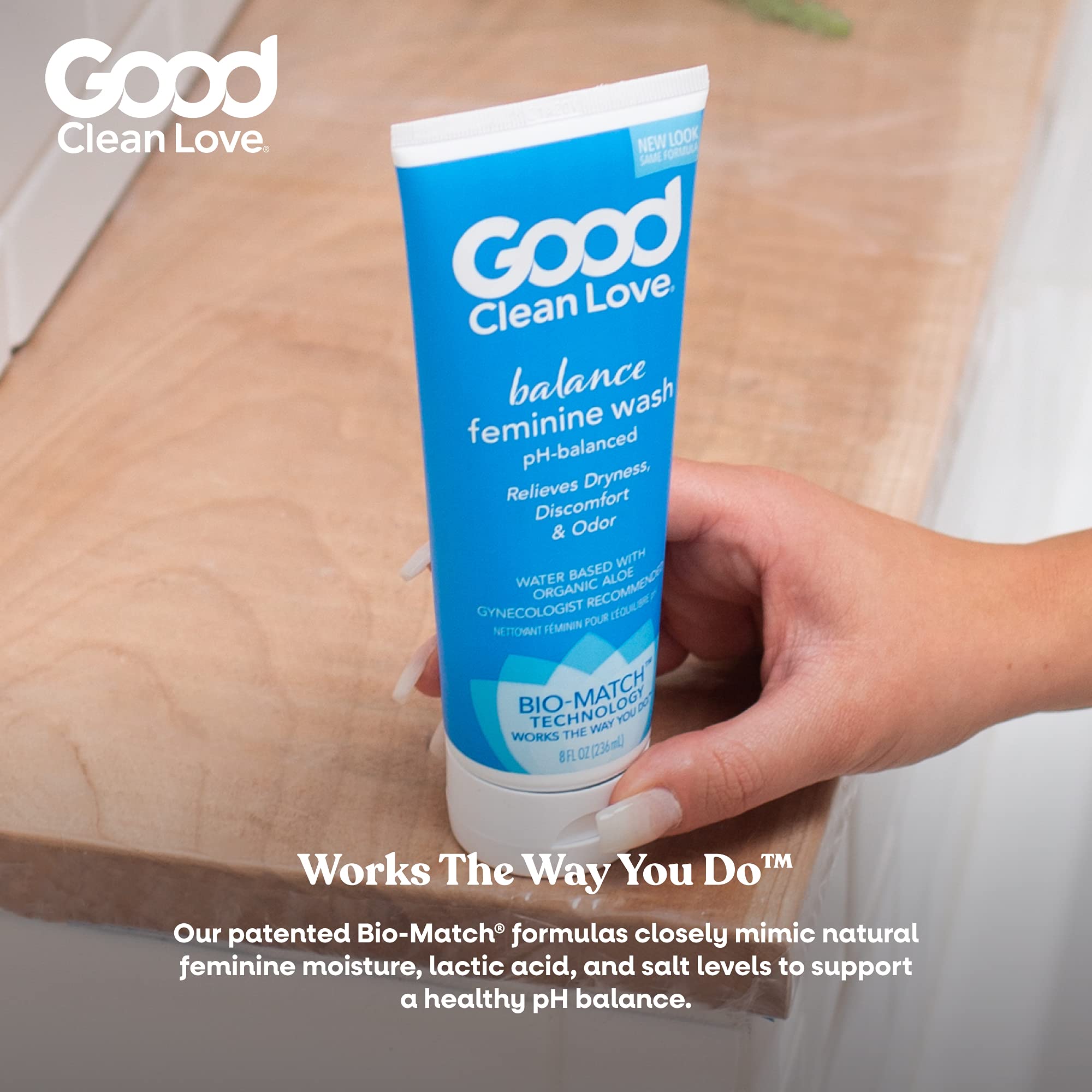 Good Clean Love Balance Moisturizing Wash, pH-Balanced Vaginal Soap for Women Good Clean Love uk supplements