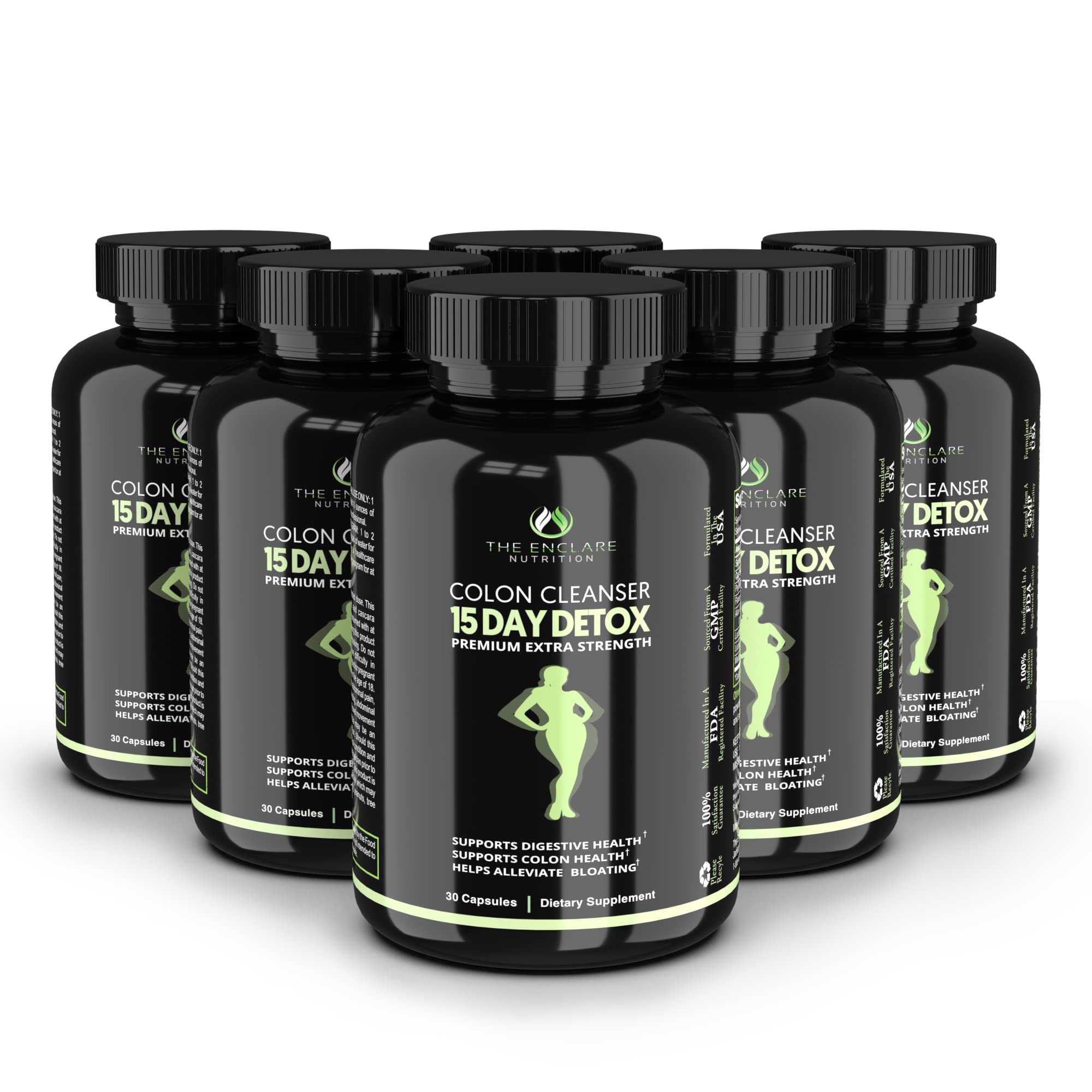 Colon Cleanse Fast-Acting Colon Cleanser Detox. Healthy Bowel Movement THE ENCLARE NUTRITION uk supplements