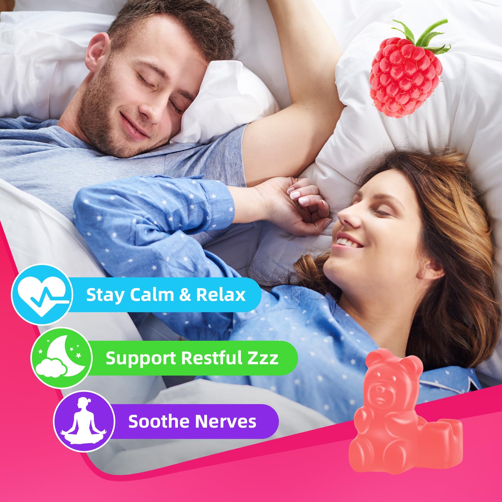2 Pack Magnesium Complex Gummies – with 12 Forms of Magnesium Plus Vitamins B6, B12 & C. Vegan Strawberry Gummies to Support Mood, for Adults, 120 Count BVIVLOO uk supplements