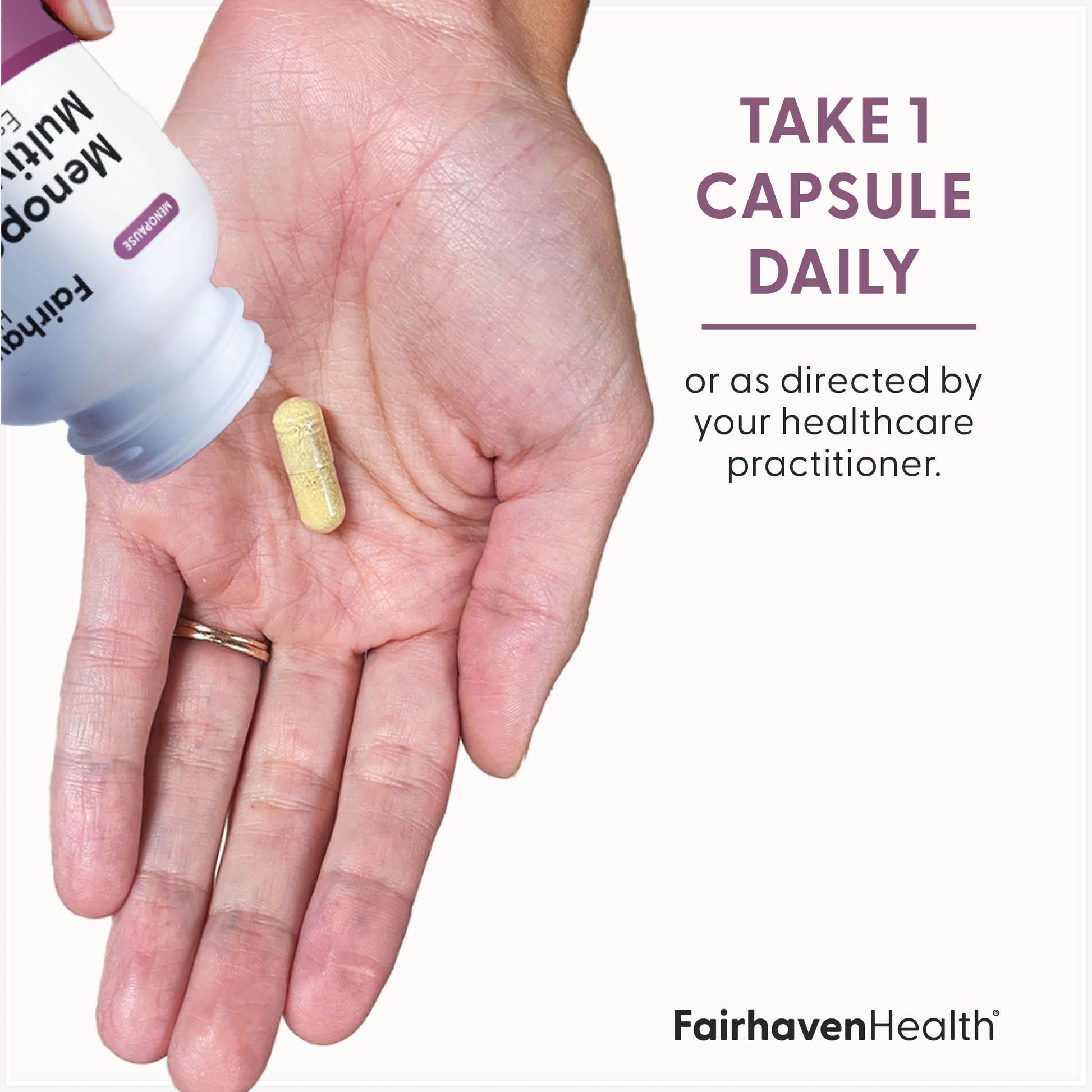 Fairhaven Health Menopause Multivitamin Essentials | Hormone Free Menopause Supplements for Women | Methylated Multivitamin for Women 50 and Over | Non-GMO | Perimenopause Supplements | 30 Capsules Fairhaven Health uk supplements