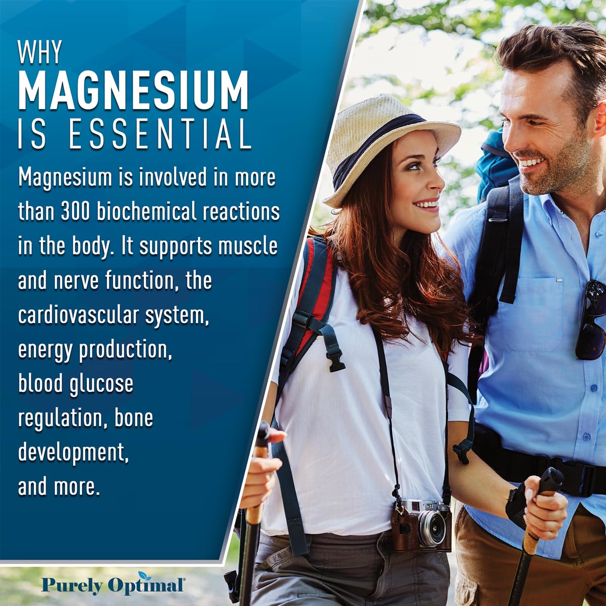 Magnesium Complex Supplement - Magnesium Citrate, Malate, Taurate, Oxide Purely Optimal uk supplements