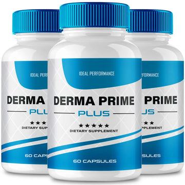 Derma Prime Plus Capsules, Derma Prime Plus Pills, Derma Prime Plus Sweet Relief - Maximum Strength, DermaPrimePlus, Derma Prime Advanced Formula, Dermaprime Plus Capsules Reviews (3 Pack) IDEAL PERFORMANCE uk supplements