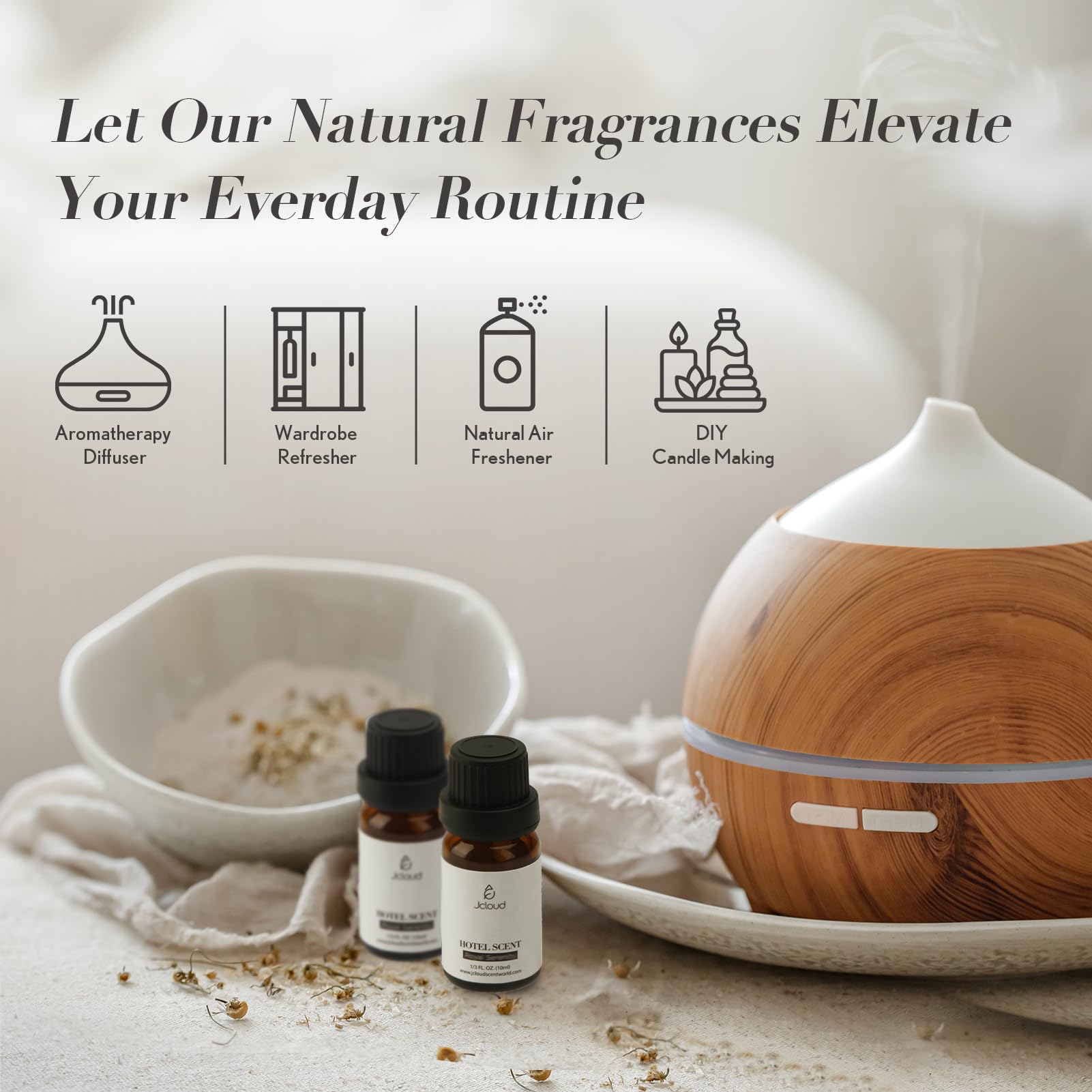 JCLOUD Shangri-La Breeze Essential Oil Inspired by Shangri-La Hotel | Hotel Collection - Pure Aromatherapy JCLOUD uk supplements