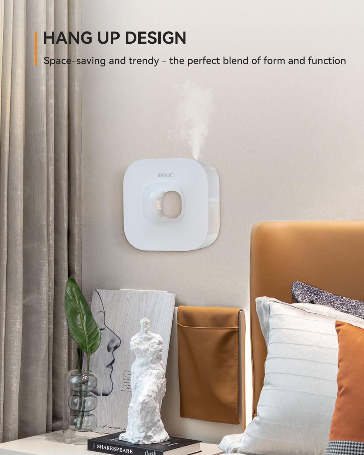 MEIDI Waterless Essential Oil Diffuser - Bluetooth Cordless Aromatherapy Diffuser with App Control MEIDI uk supplements