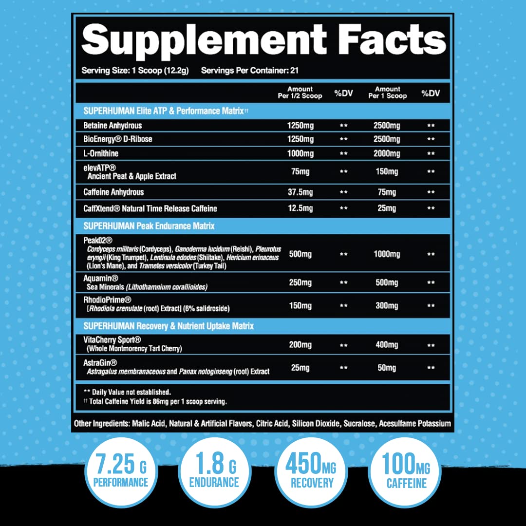 Alpha Lion Superhuman Sport Pre Workout Powder, Preworkout for Men & Women ALPHA LION uk supplements