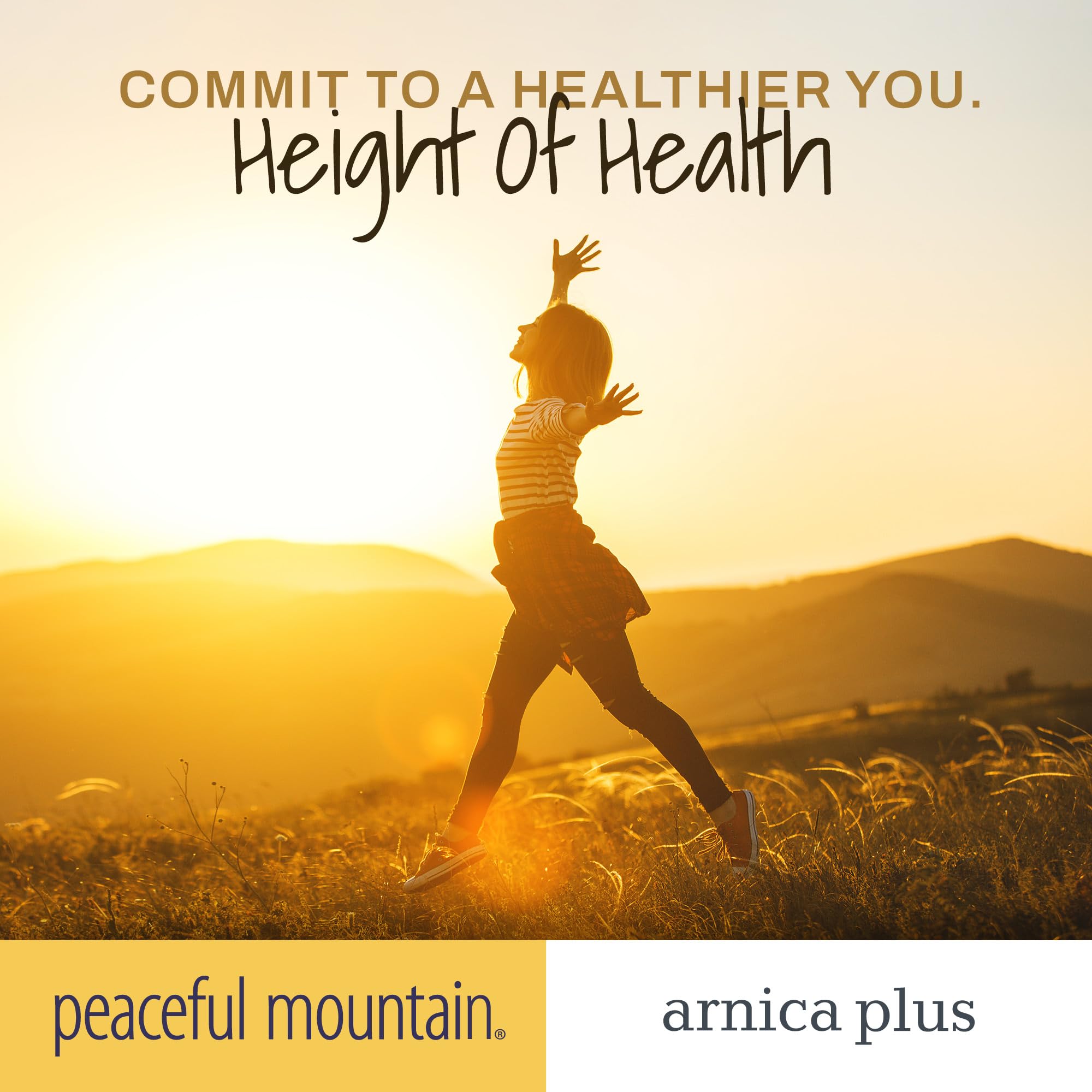 Peaceful Mountain Arnica Plus Homeopathic Gel - Natural Homeopthic Gel for Sore or cramping Muscles - 2oz Peaceful Mountain uk supplements