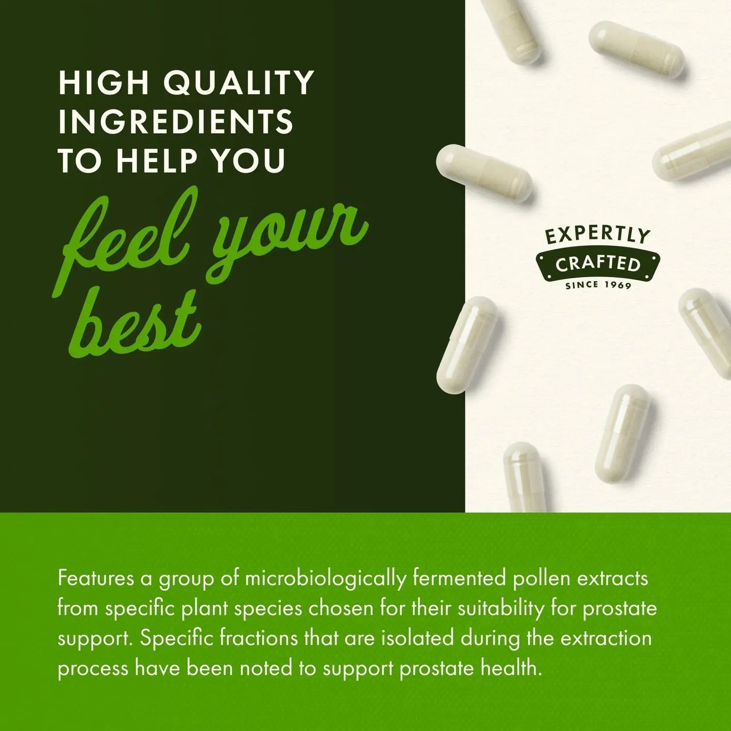 Swanson Maximum Strength Graminex Flower Pollen Extract - Supports Prostate Health, Urinary Tract Function, and Kidney Health - Mens Health Supplement - (60 Capsules, 500mg Each) (4 Pack) Swanson uk supplements