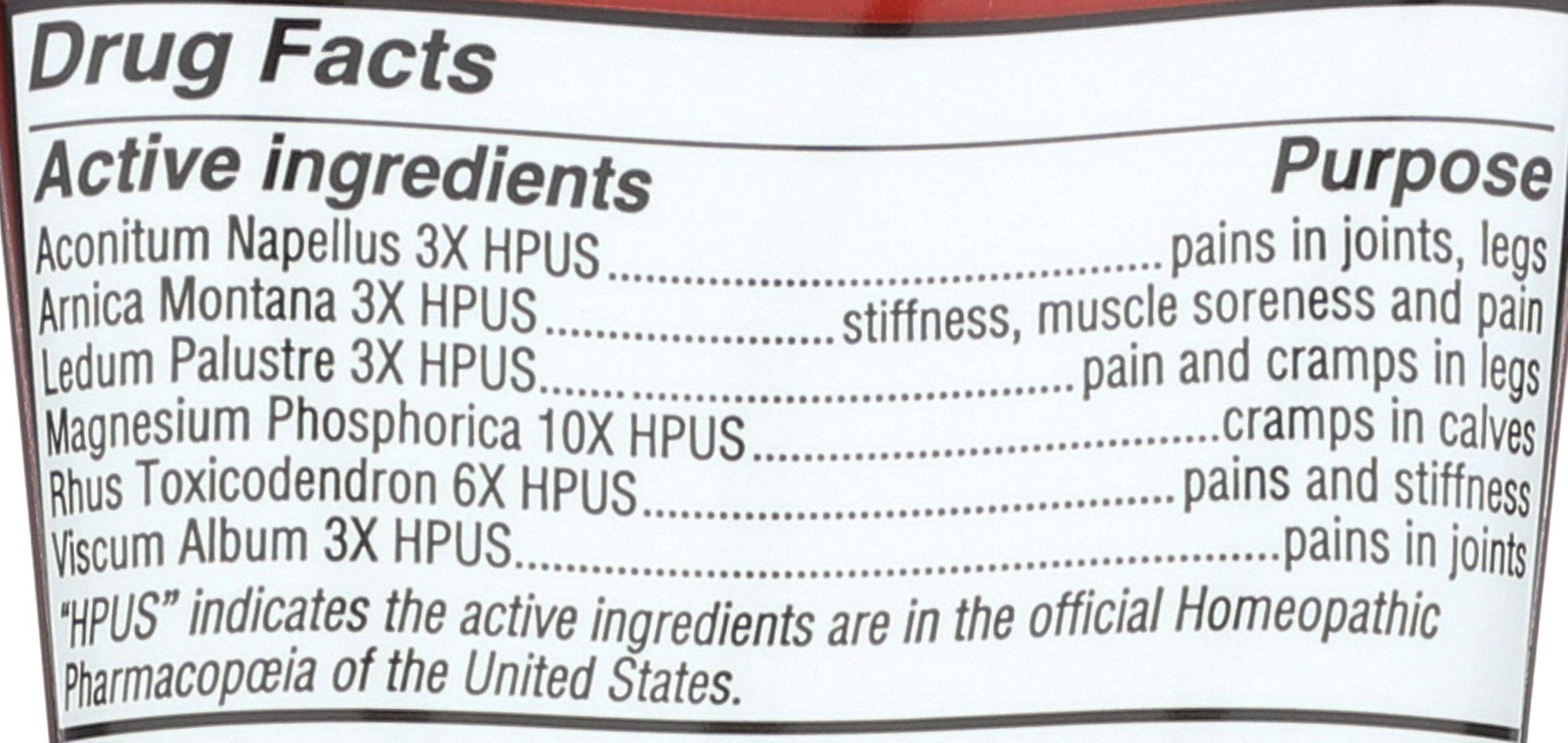 Hylands Homeopathic Leg Cramps - Ointment - 2.5 oz Hyland's uk supplements