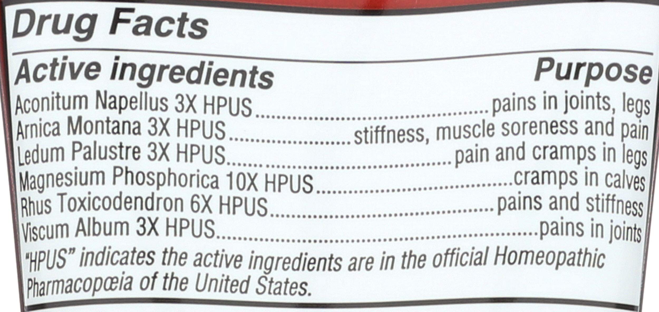 Hylands Homeopathic Leg Cramps - Ointment - 2.5 oz Hyland's uk supplements