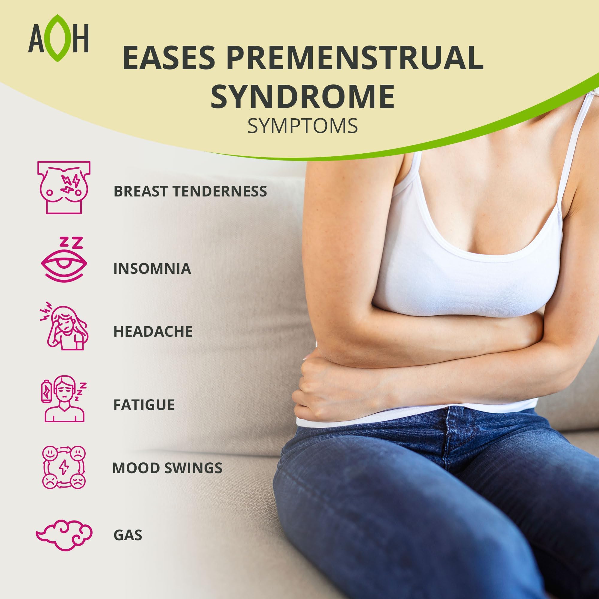 Hormone Balance for Women – Menopause & PMS Support Supplement – Adaptogens for Female Balance & Wellness – 90 Vegan Capsules ADAPTOHEAL uk supplements