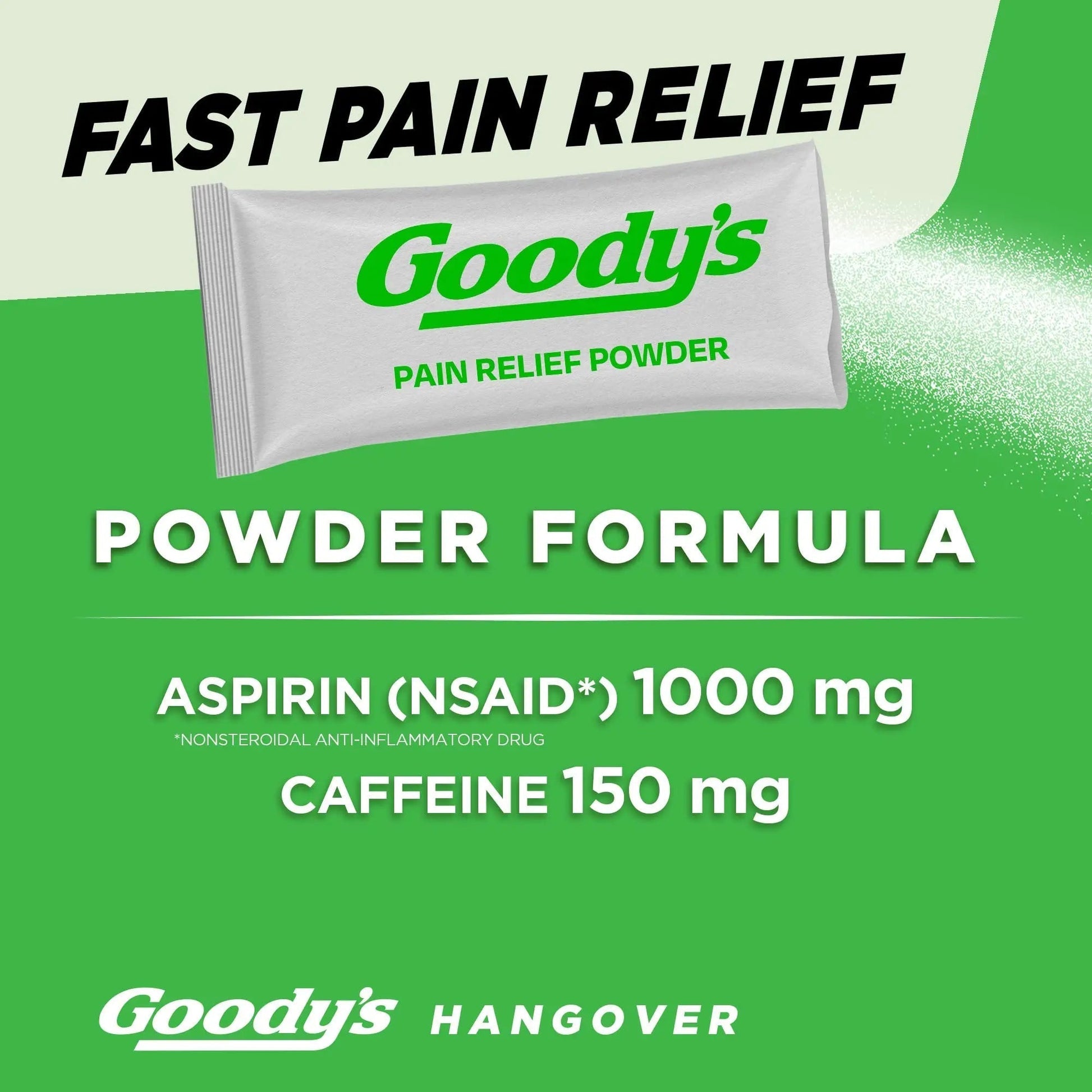Goody's Hangover Powders, Fast Pain Relief & Boost of Alertness Berry Citrus, 4 ct (Pack of 1) Goody's uk supplements