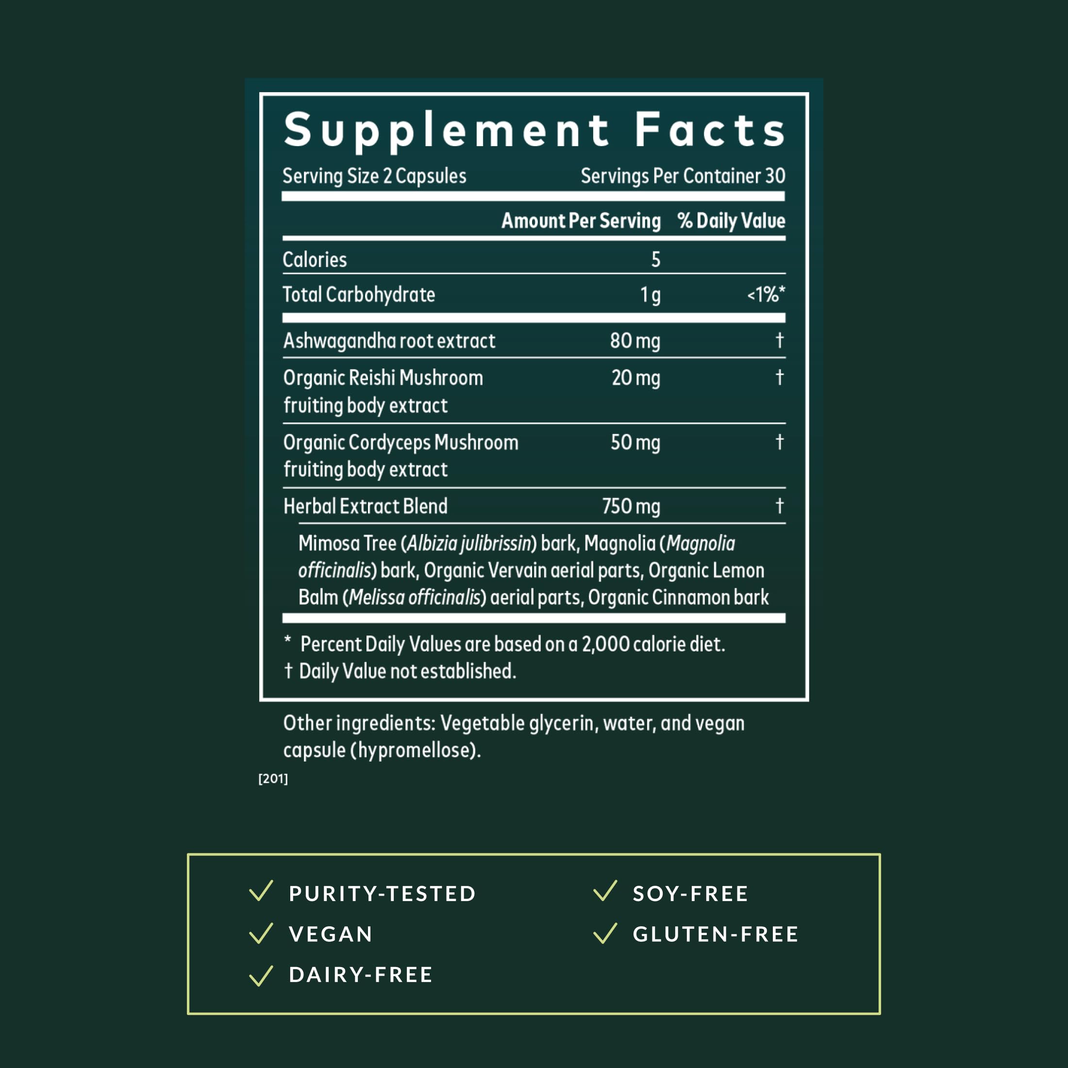 Gaia Herbs Adrenal Health Nightly Restore - Herbal Supplement with Ashwagandha, Magnolia Bark, Cordyceps, Lemon Balm & More* - 60 Vegan Liquid Phyto-Caps (30 Servings) Gaia Herbs uk supplements