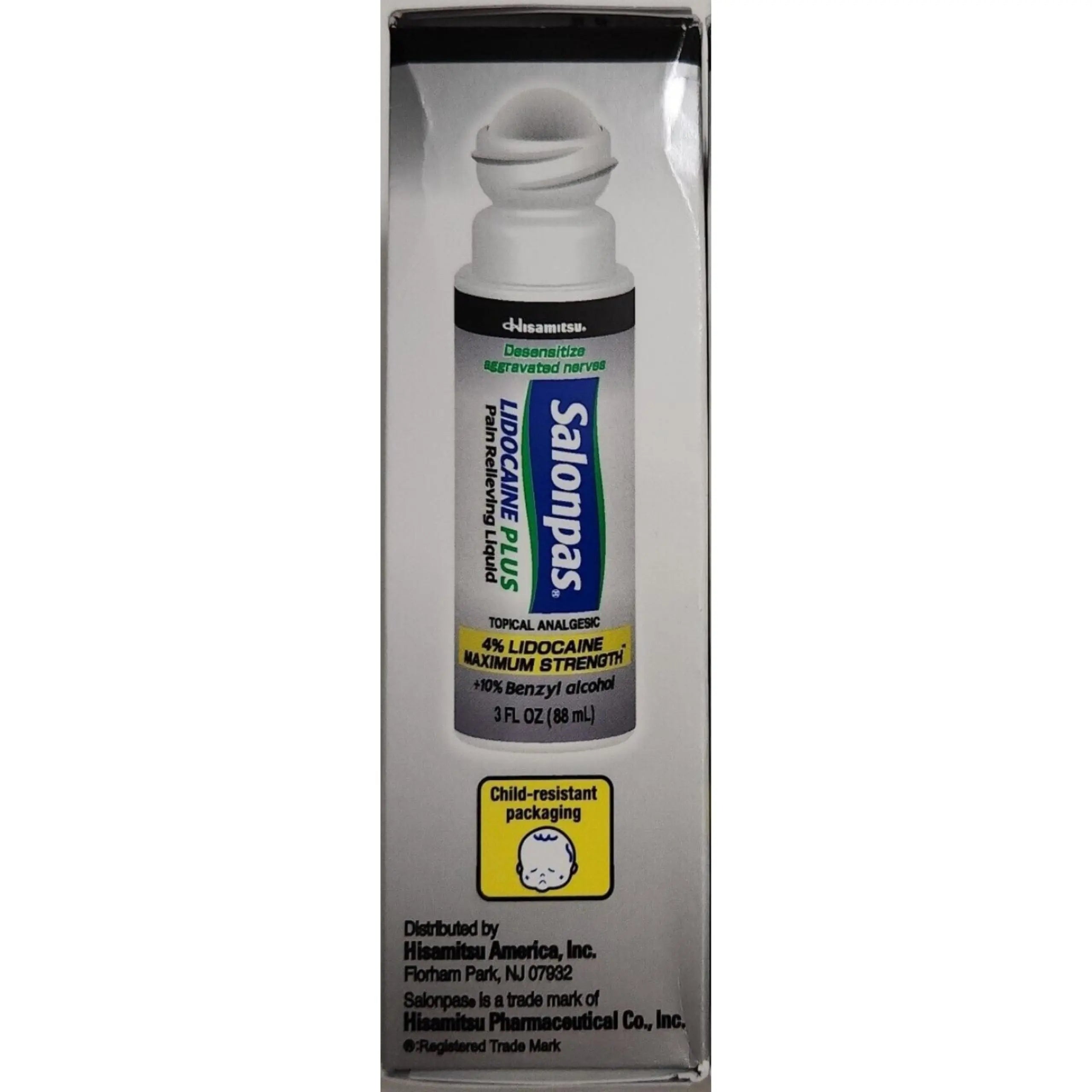 Salonpas LIDOCAINE Plus Liquid (Pack of 4) Salonpas uk supplements