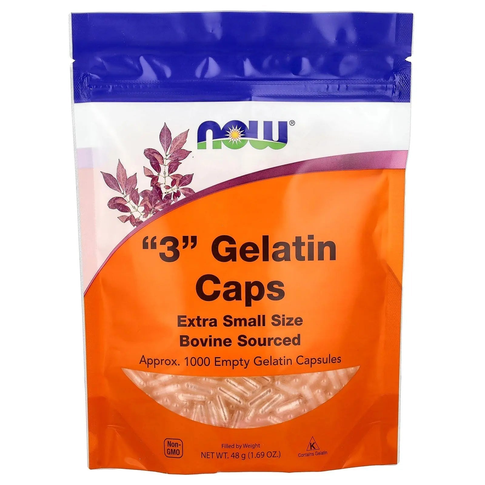 Now Foods Empty Gel Caps #3 1000 Caps NOW Foods uk supplements