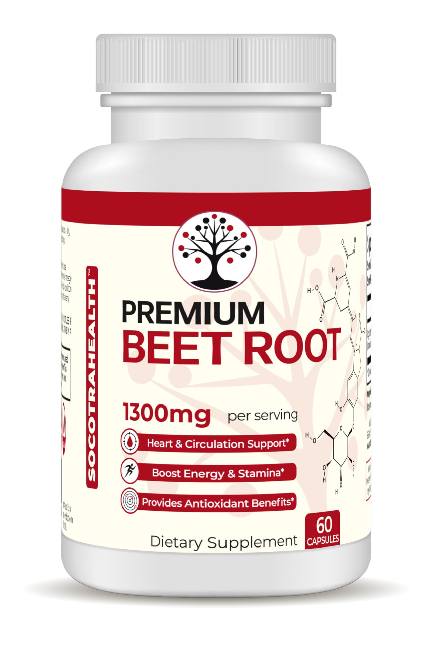 Socotra Health Beet Root Capsules - Made with Premium Organic Beetroot Powder Socotra Health uk supplements