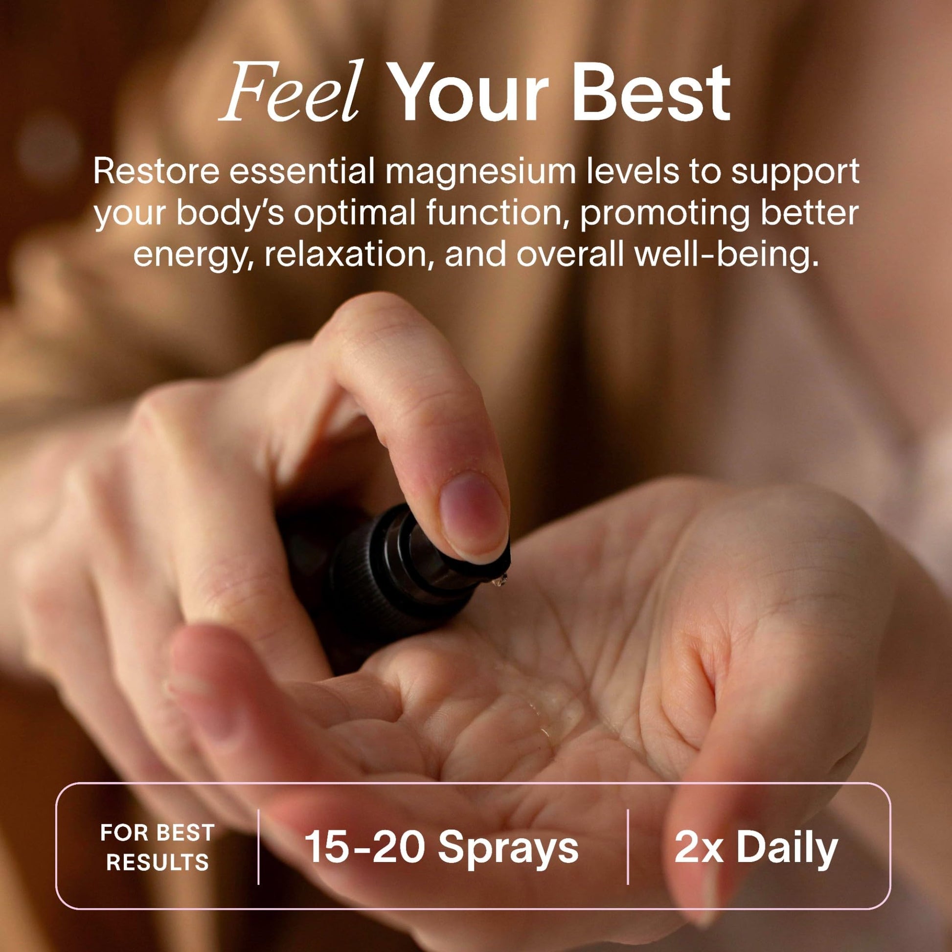Ladywell Topical Magnesium Oil Spray | Mood, Cycle & Stress Support | PMS, PCOS, Fertility, Menopause, Hormone Balance, Cramps | Pure Magnesium Chloride, Science-Backed | Rapid Skin Absorption Ladywell uk supplements