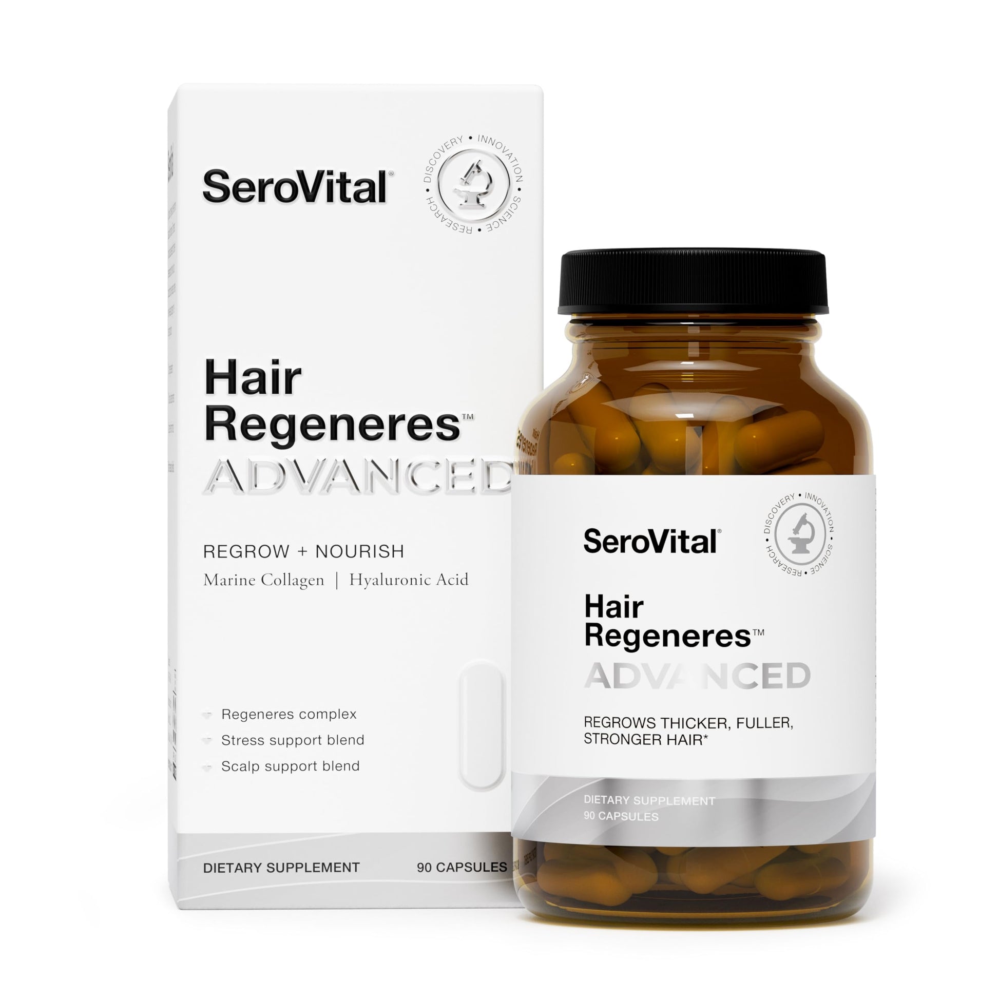 SeroVital Hair Regeneres Advanced, 90 Capsules, 30-Day Supply Serovital uk supplements