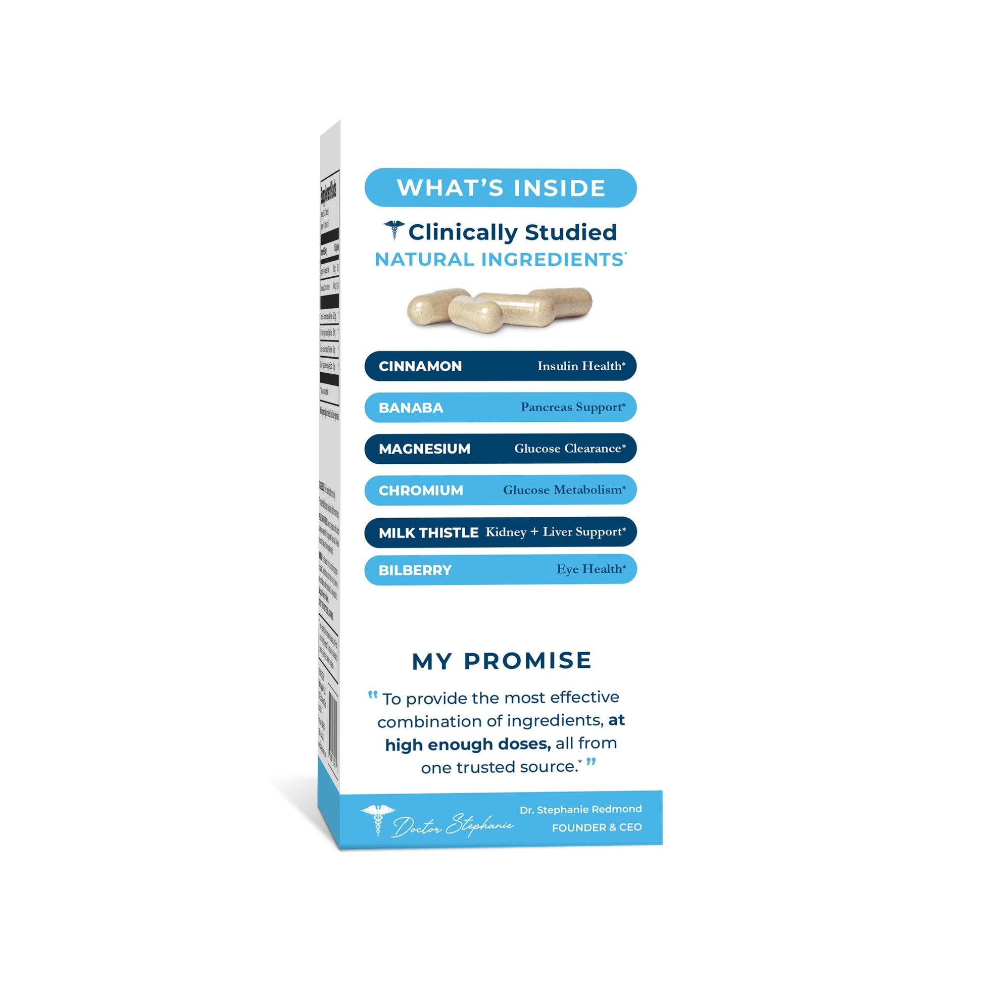 Pharmaganics Blood Sugar 24 Hour - 6 in 1 Formula with Cinnamon, Banaba, Chromium, Milk Thistle, & More - Once Daily Supplement Pharmaganics uk supplements