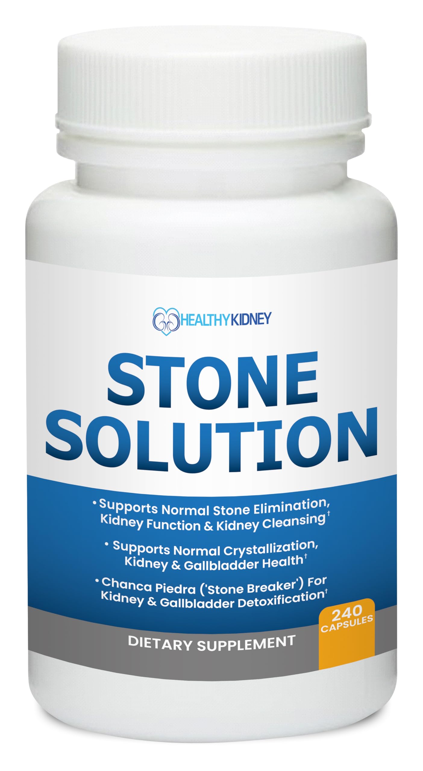 Stone Solution Capsules- Natural Dissolver, Kidney Stone Support & Kidney Cleanser Chanca Piedra Stone Breaker Gallbladder Cleanse, Flush & Stop Recurrence, Stone Relief 60 Servings Kidney Restore uk supplements