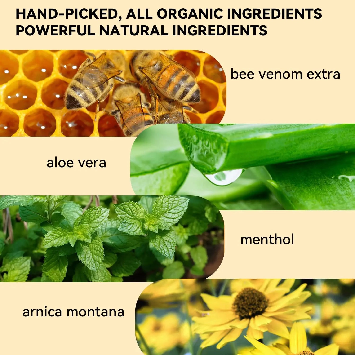 Cedonivor Bee Venom Cream, Joint & Muscle Soothing, Professional Bee Venom Joint Cream,Joint Gel - Specially for for Back, Neck, Hands, Knee Cedonivor uk supplements