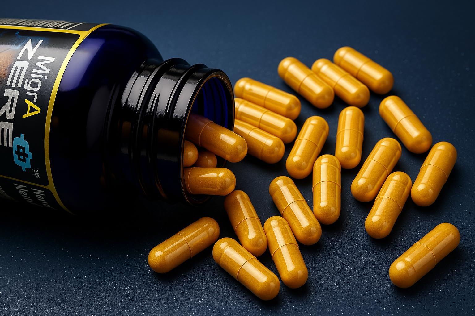Migraine Relief, Quad-Formula with PA-Free Butterbur (150mg), CoQ10 (300mg), Magnesium Glycinate (300mg), High-Dose Riboflavin (400mg) - MigrA Zero (120 Caps) Optimal Dosing for Migraine Sufferers Iconis Bioceuticals uk supplements
