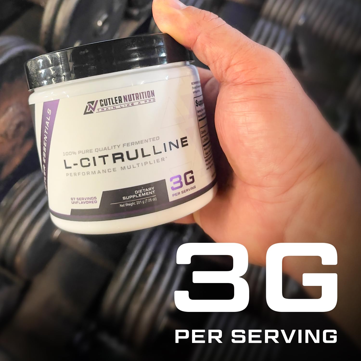 Cutler Nutrition Jay Essentials 100% Pure L-Citrulline Powder Unflavored 3g Per Serving Cutler Nutrition uk supplements