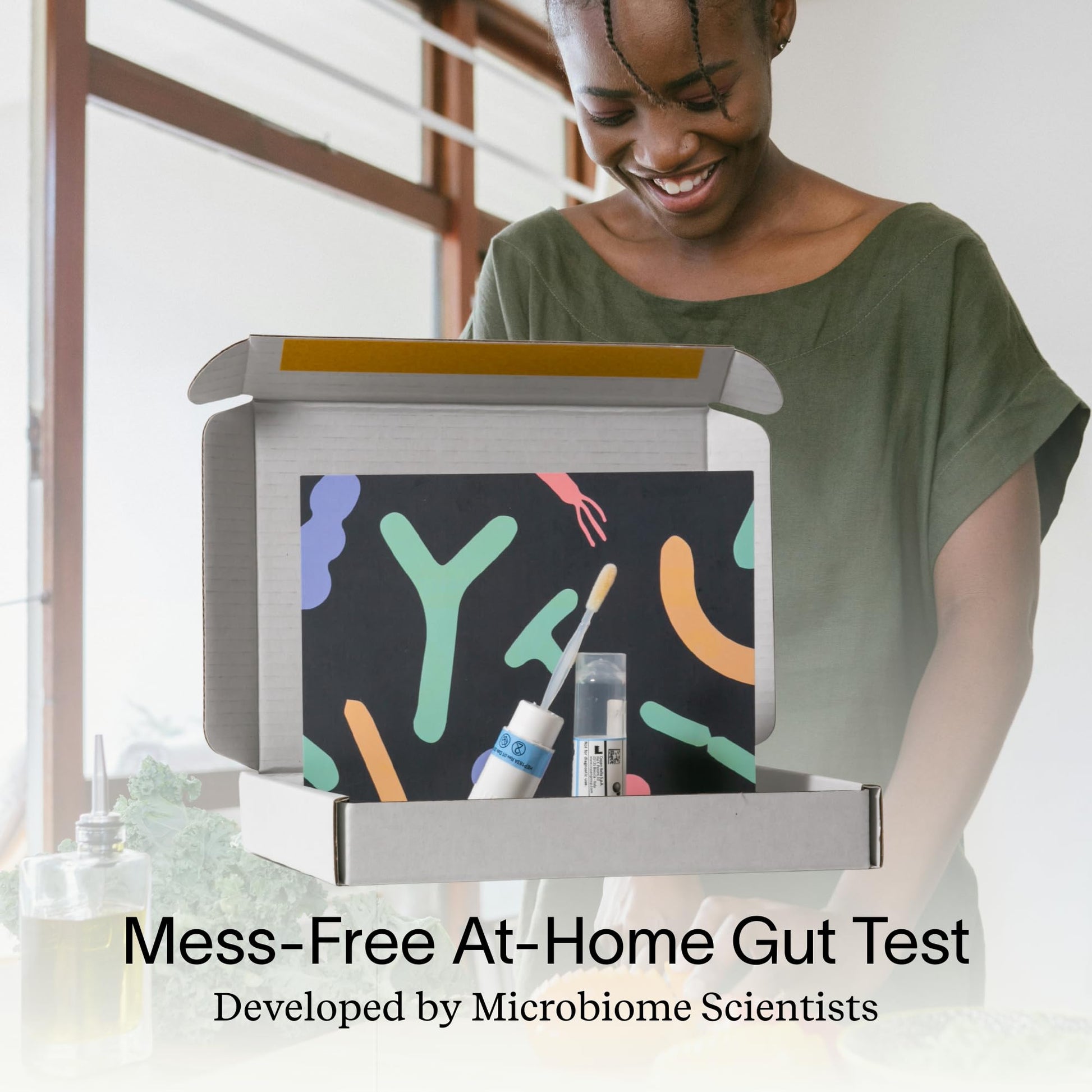 Tiny Health Gut Health Test Kit for Adults, Fast & Mess-Free, Home Test for Women and Men with Easy Ship-in Kit, 3-4 Weeks Results, Understand Biomarkers with Expert Insights Tiny Health uk supplements