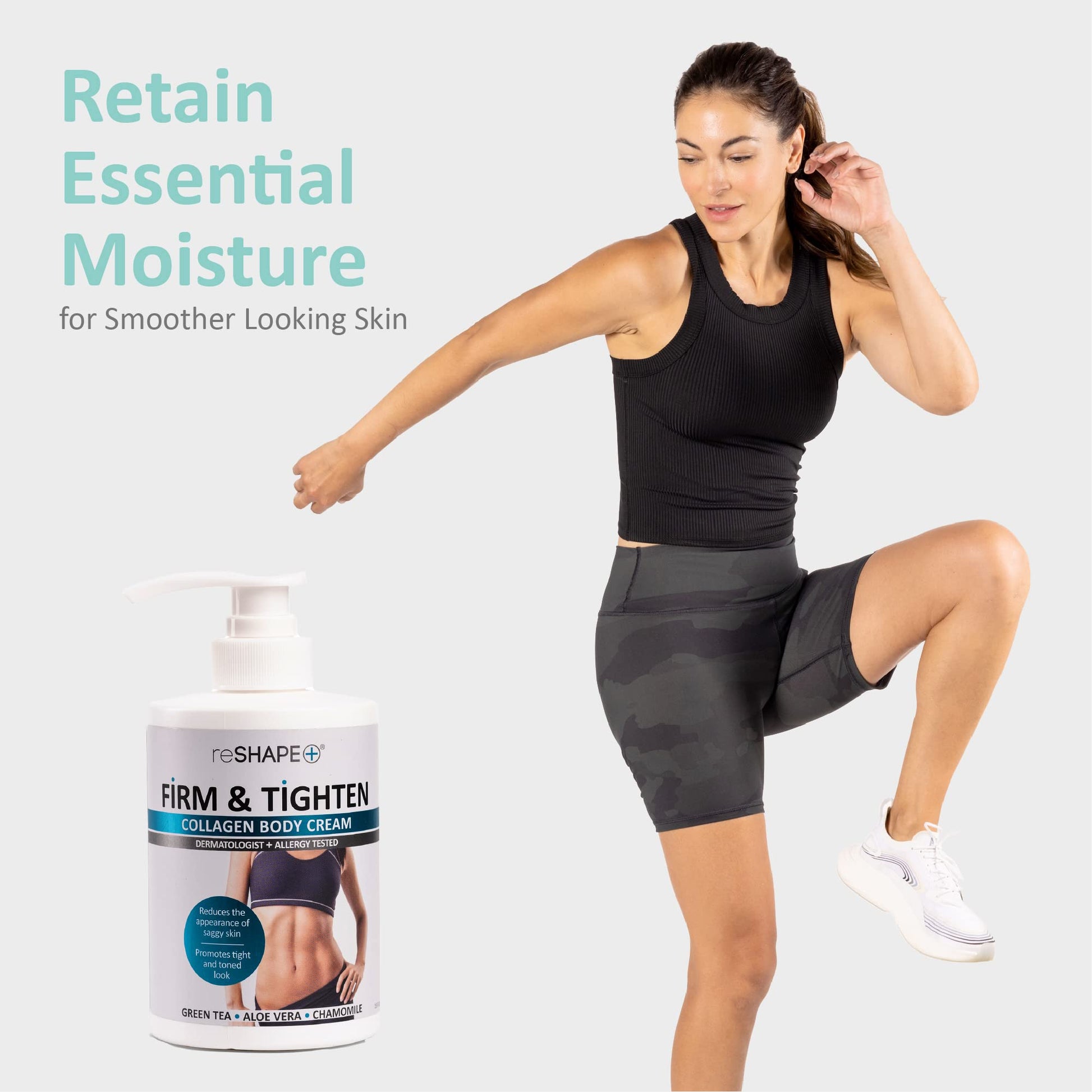Reshape+ Collagen Body & Face Cream Moisturizing Skin Care Lotion, Skin Tightening Cellulite Reshape+ uk supplements