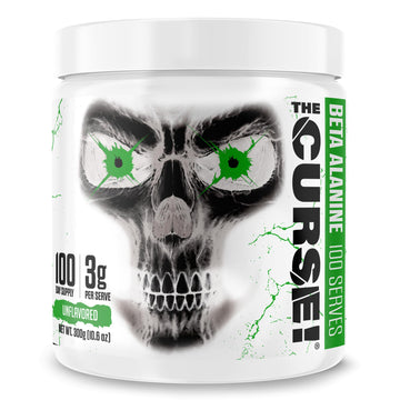 JNX SPORTS The Curse! Beta Alanine Powder - Unflavored, 100 Servings, 3g per Serving JNX SPORTS uk supplements