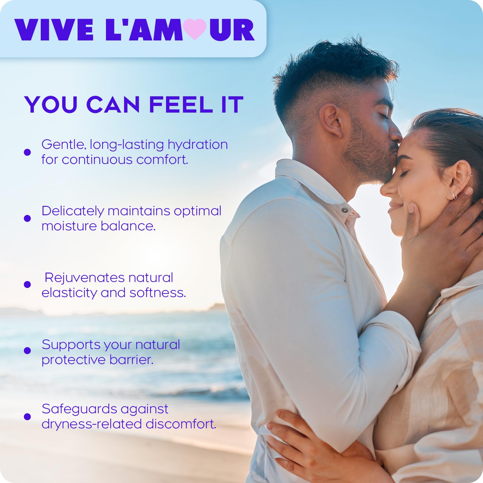 Vive L'Amour 15mg Hyaluronic Acid Vaginal Suppositories (2-Pack, 24 Count), Vaginal Moisturizer, Continuous Hydration, Relieves Vaginal Dryness, Restores Natural Softness & Elasticity, Vaginal Health Vive L'Amour uk supplements