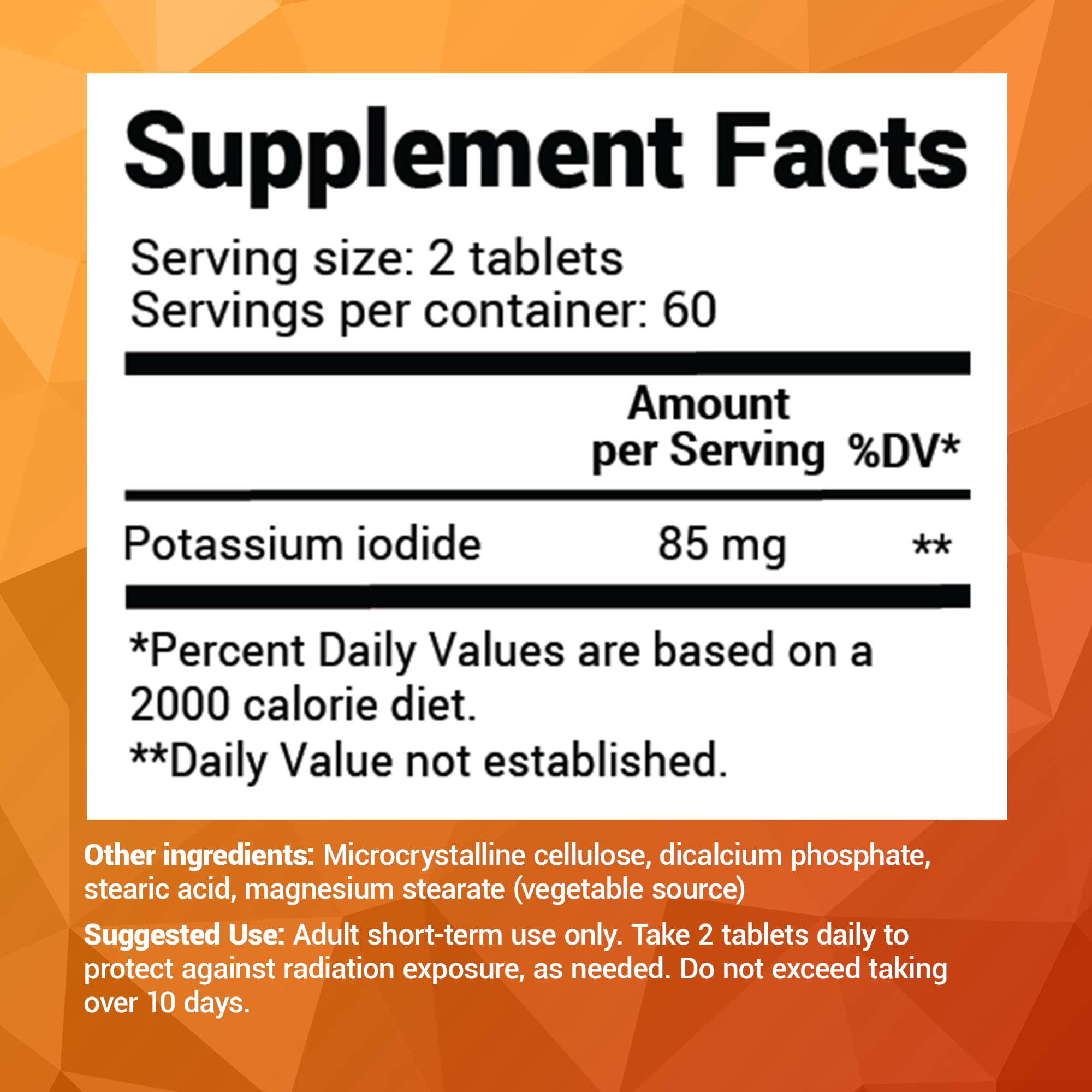 Dr. Berg's Incredible Potassium Iodide Tablets - Now 120 Tablets with a Smaller Easy Dr. Berg Nutritionals uk supplements