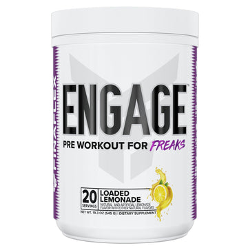 FINAFLEX Engage Pre Workout, Loaded Lemon - Train Harder, Longer & Stronger FINAFLEX uk supplements