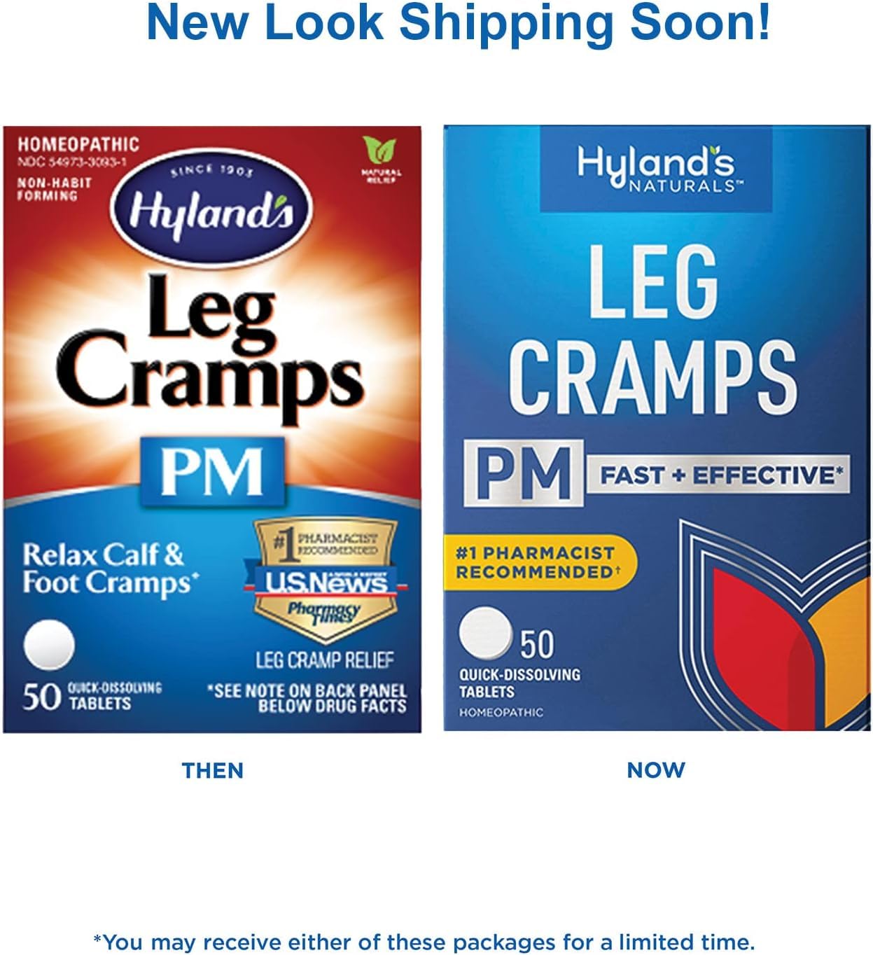 Hyland's Leg Cramps PM With Quinine Tablets 50 ea ( Pack of 6) Hyland's uk supplements