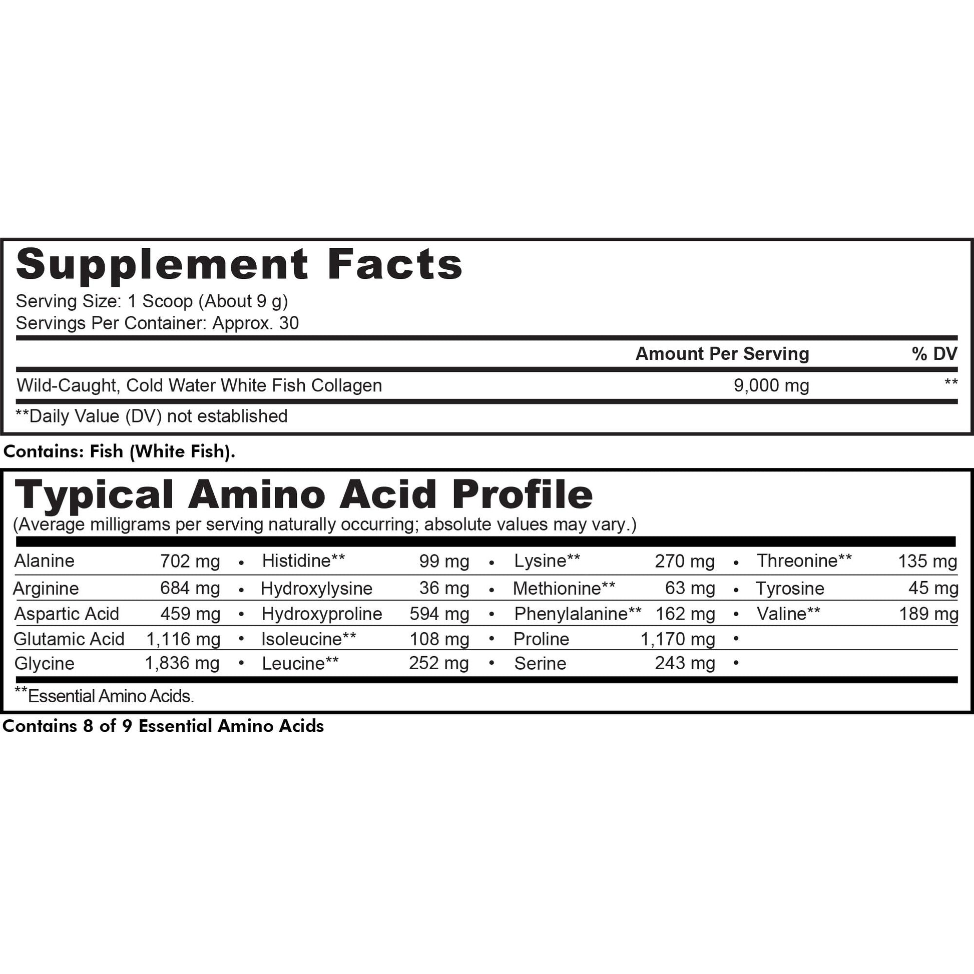Codeage Marine Collagen Powder - Wild-Caught Hydrolyzed Fish Collagen Peptides - Type 1 & 3 Collagen Codeage uk supplements