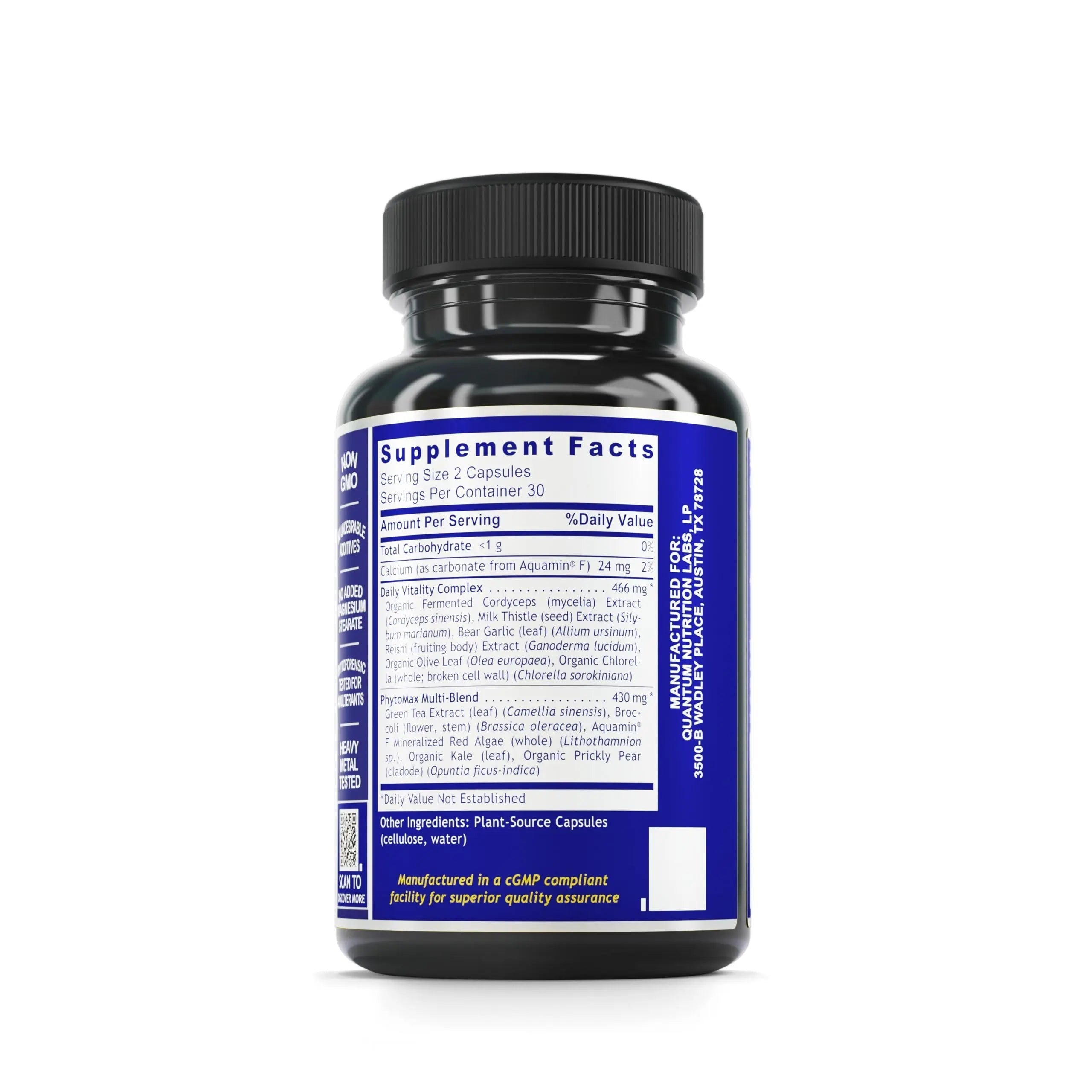 Quantum Nutrition Labs Daily Multivitamin - Multivitamin for Men and Women, Daily Nutrition Supplements with Calcium for Adults Quantum Nutrition uk supplements