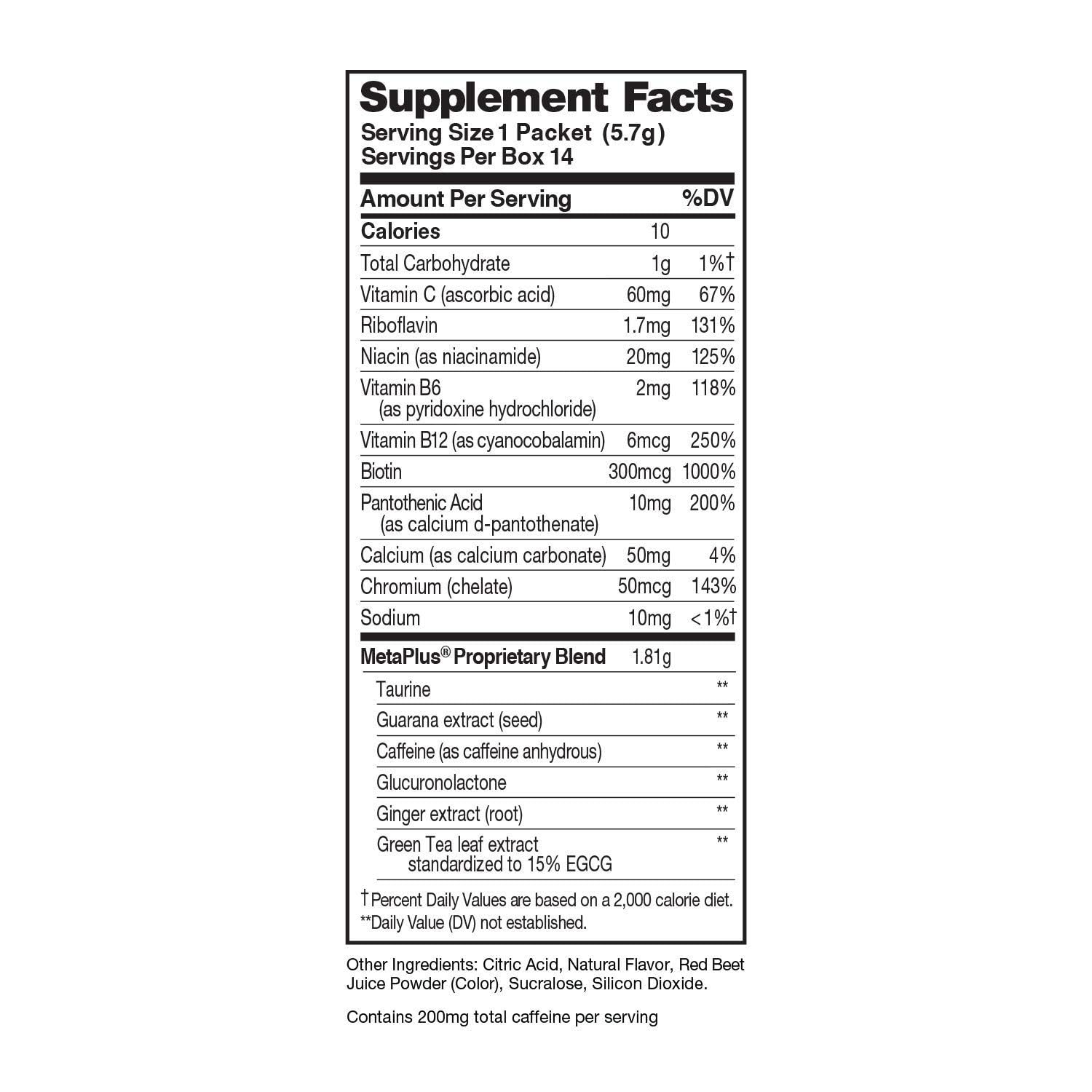 CELSIUS Dragonfruit Lime On-the-Go Powder Stick Packs, Zero Sugar 14 Count(Pack of 1) CELSIUS uk supplements