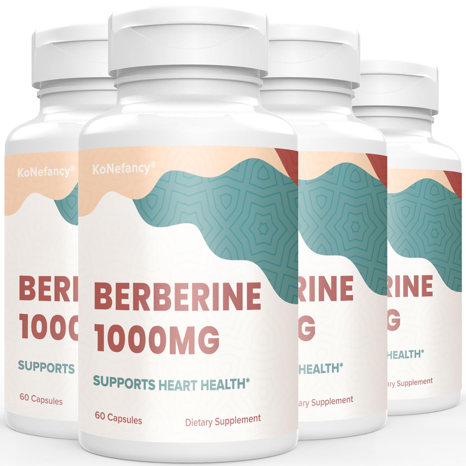 KoNefancy Berberine HCL Supplement 1000mg, High Absorption Berberine Plus Vegan KoNefancy uk supplements