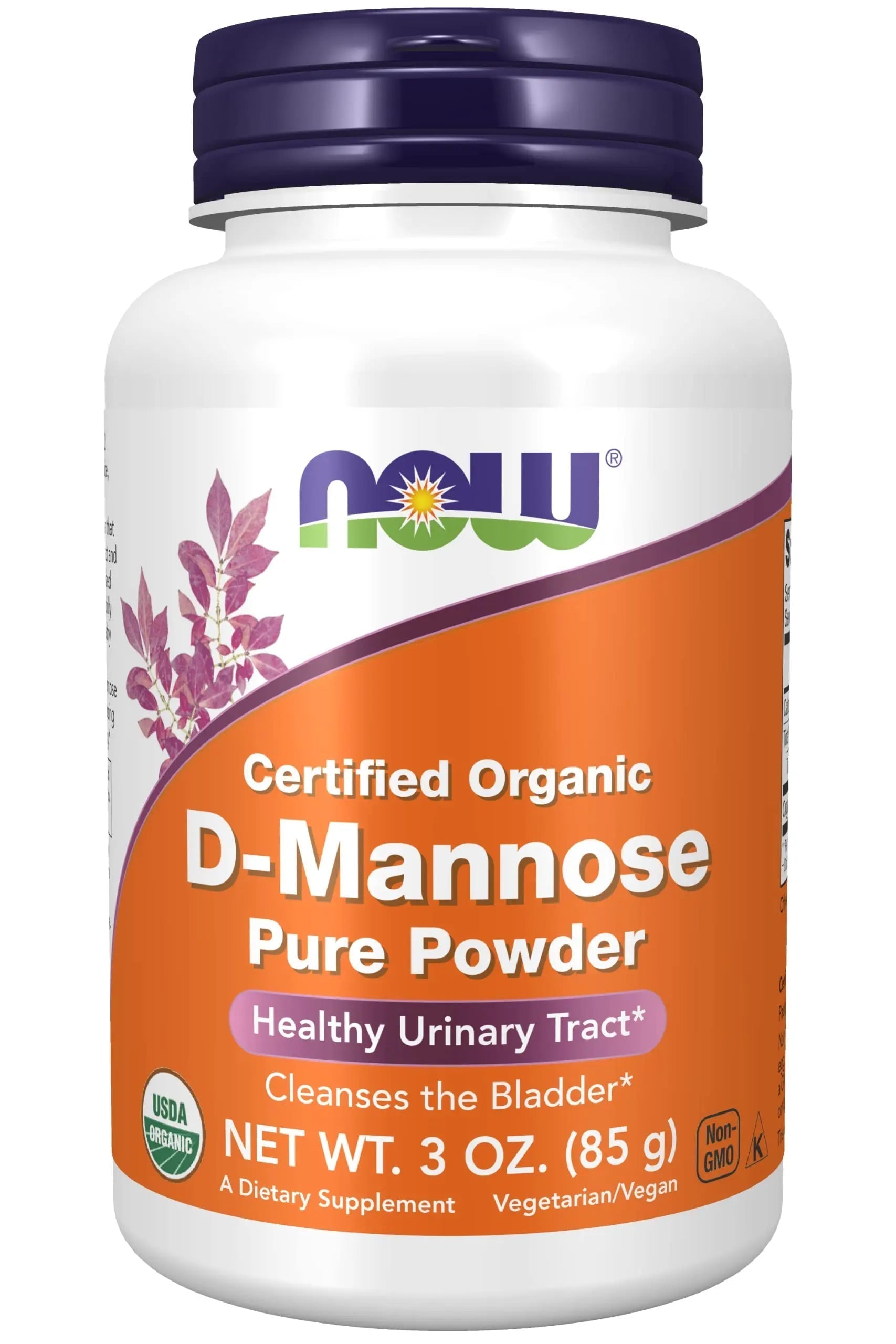 NOW Foods, D-Mannose Pure Powder, 3 oz (85 g) NOW Foods uk supplements
