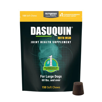 Nutramax Dasuquin for Large Dogs, Joint Health Supplement, Contains Glucosamine for Dogs, Plus Chondroitin, ASU, MSM and More, Supports Healthy Joints, Soft Chews, 150 Count Nutramax Laboratories uk supplements